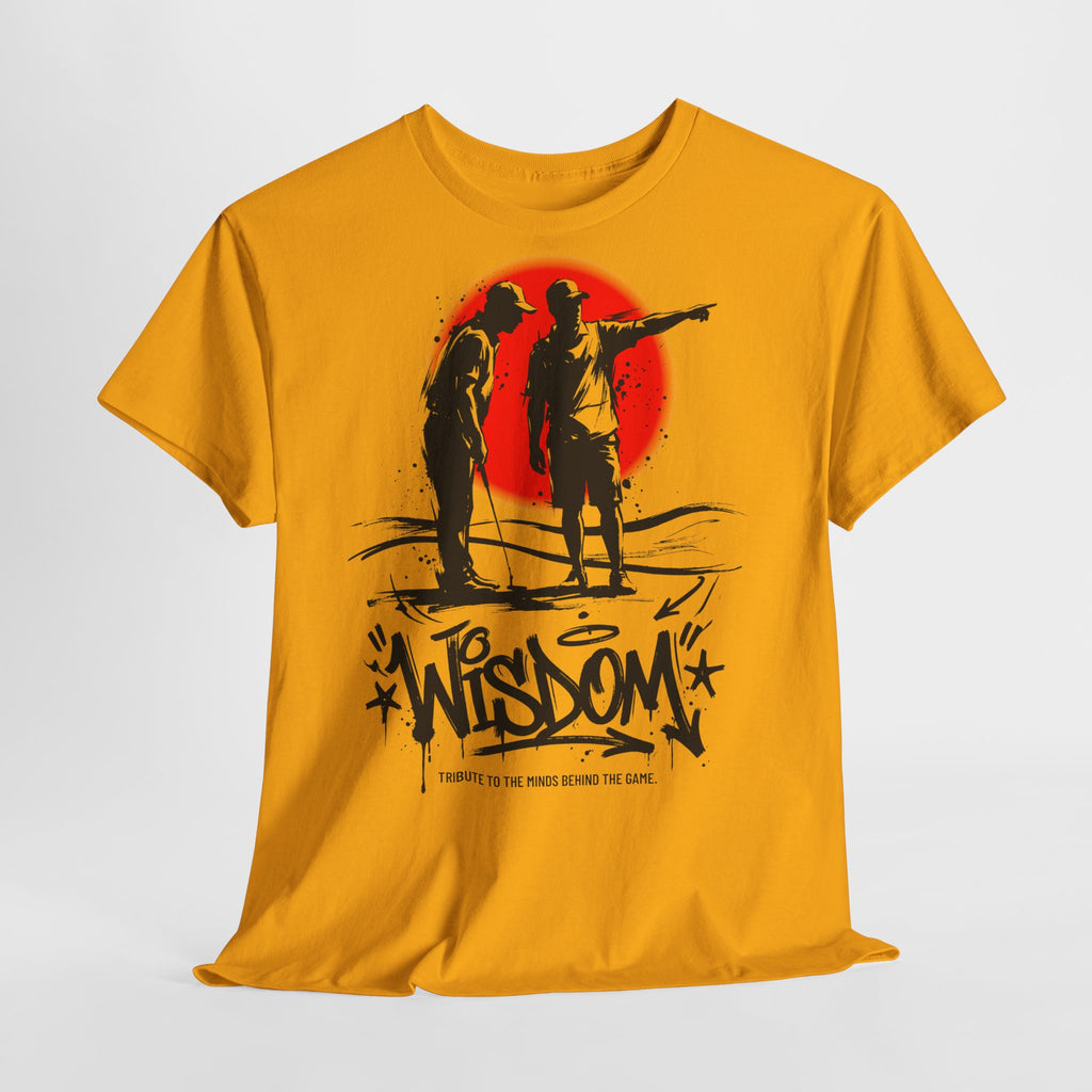 Golf - Wisdom : Frontprint, Unisex T-Shirt