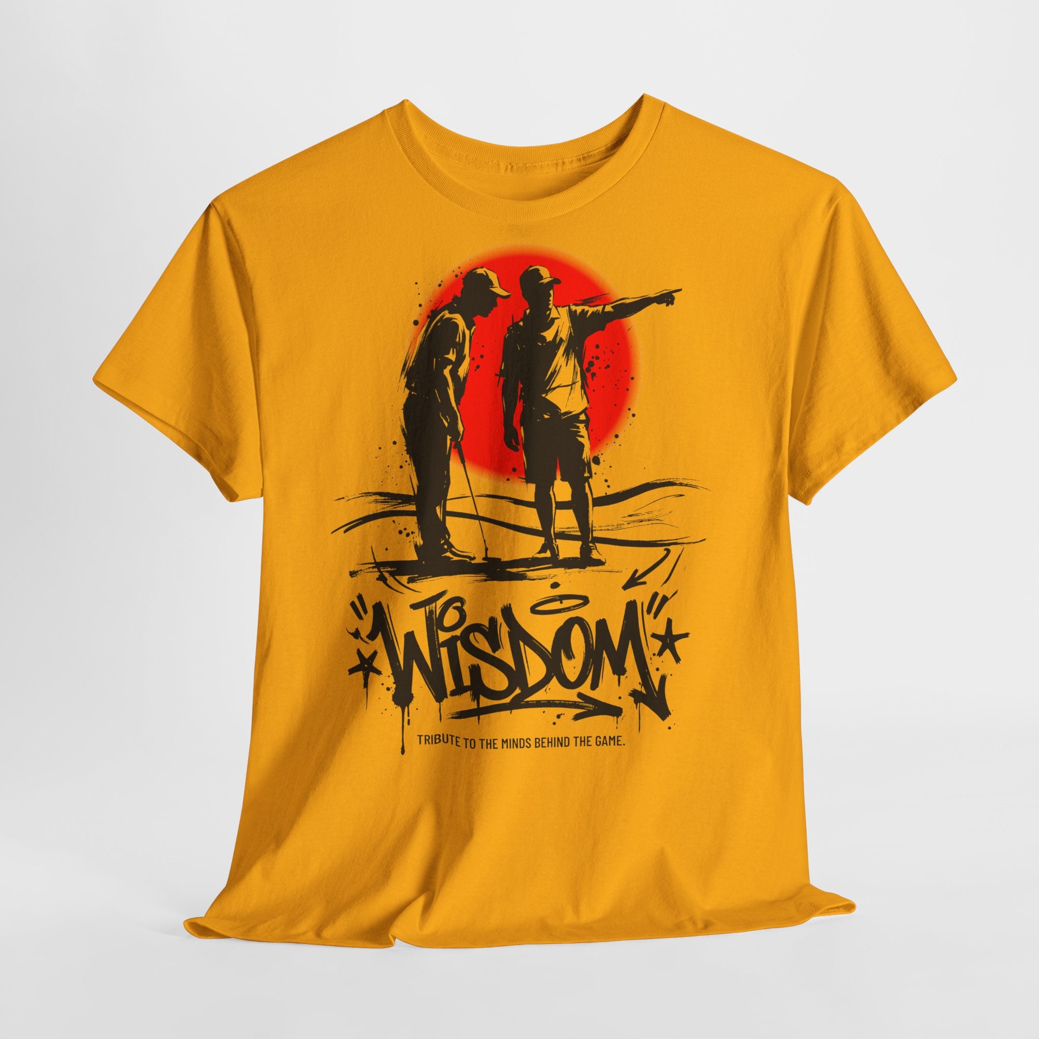Golf - Wisdom : Frontprint, Unisex T-Shirt