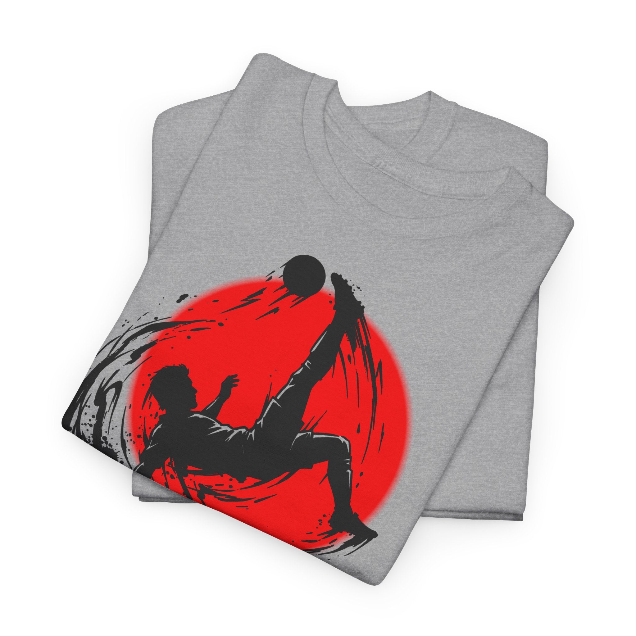 Soccer Striker 01: Frontprint, Unisex T-Shirt