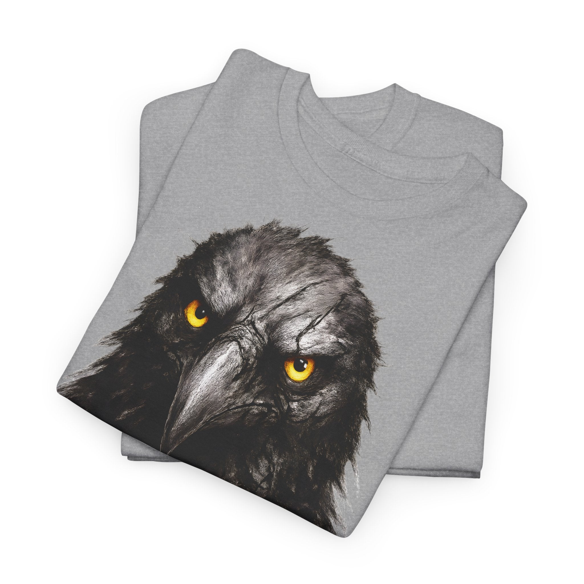 Rabe: Frontprint, Unisex T-Shirt - Animal-Collection