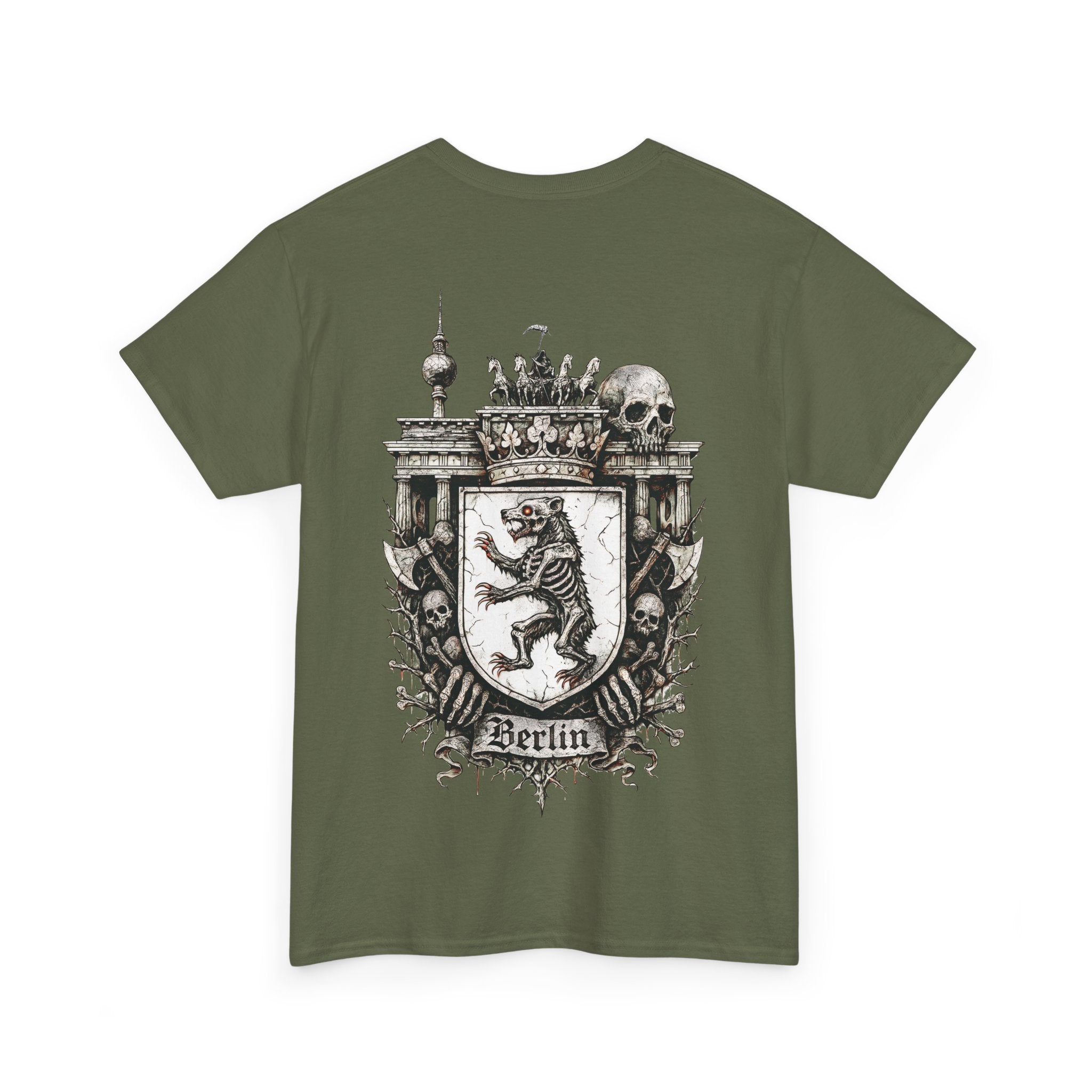 Berlin Front-/Backprint Unisex T-Shirt **Grimwater-Edition**