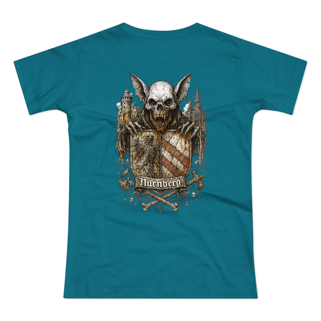 Nürnberg: Front-/Backprint, Womens' T-Shirt **Grimwater-Edition**