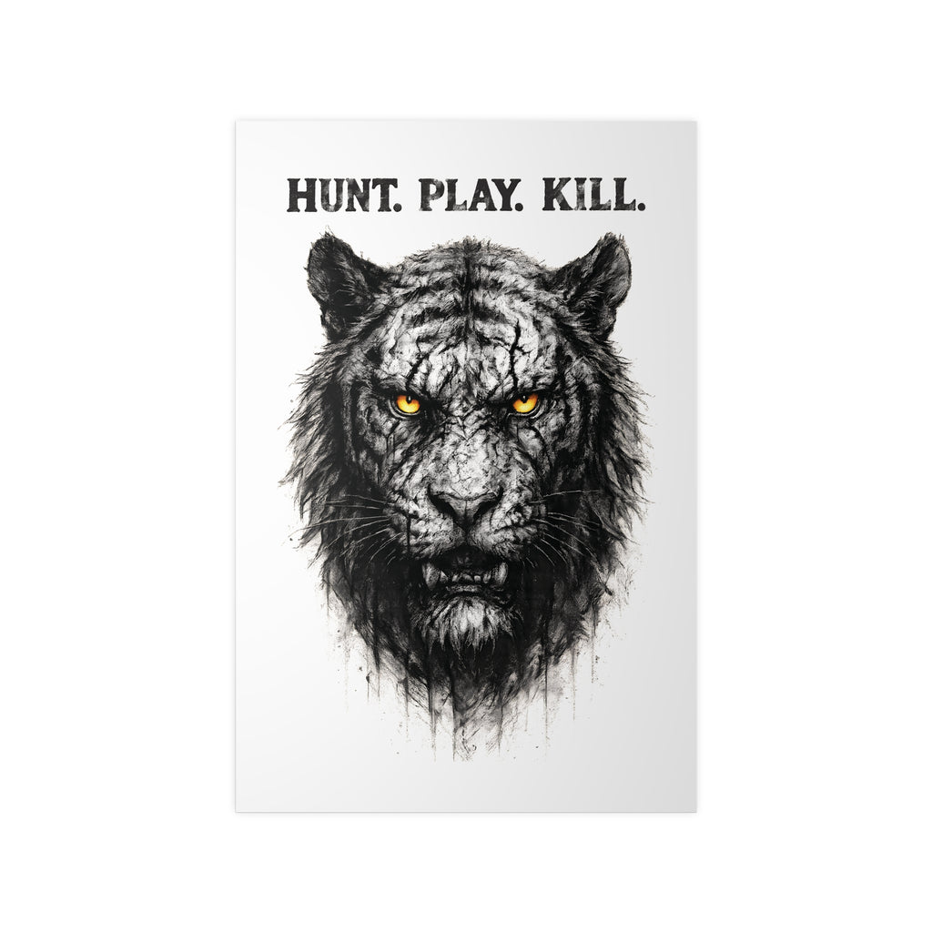 Poster 60 x 90: Tiger (Animal-Collection)