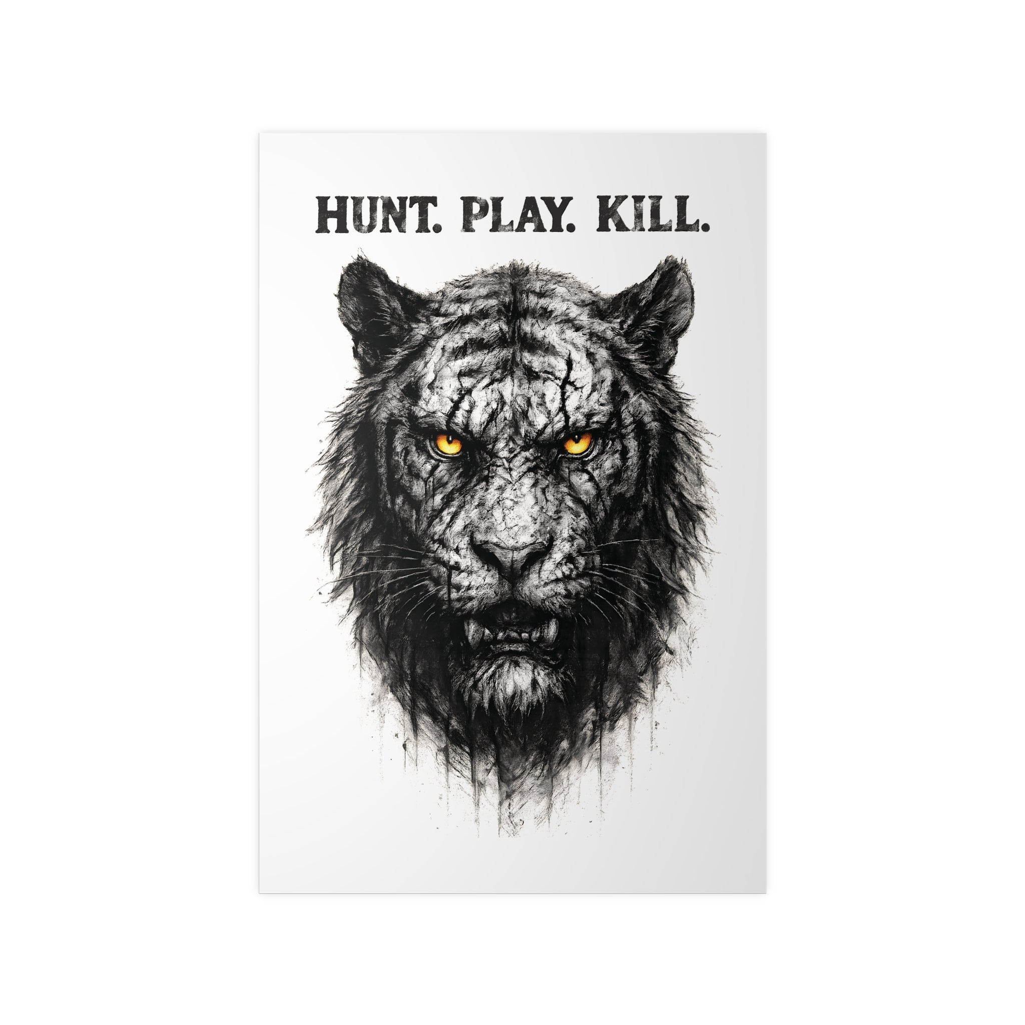 Poster 60 x 90: Tiger (Animal-Collection)