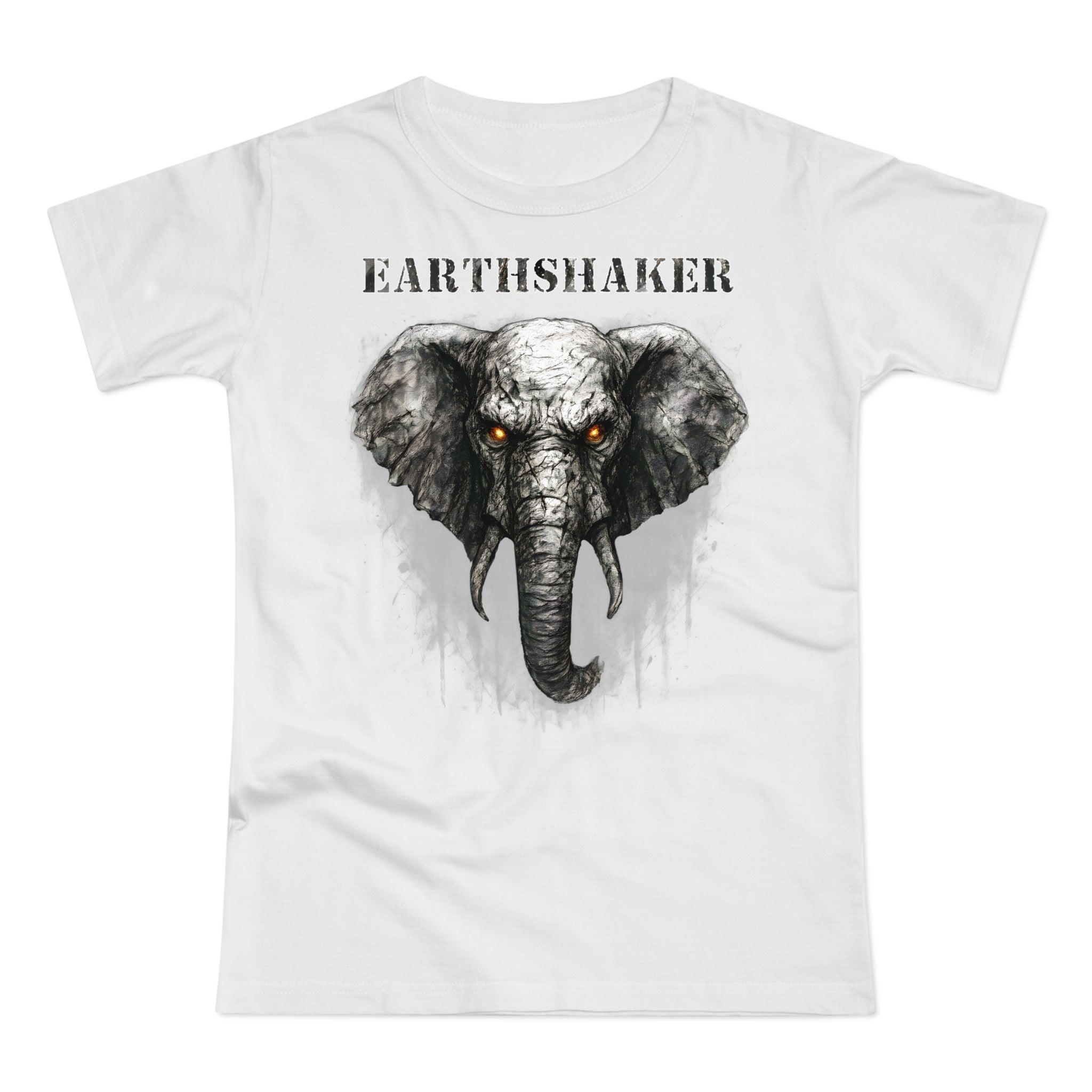 Elefant: Frontprint, Womens' T-Shirt - Animal-Collection