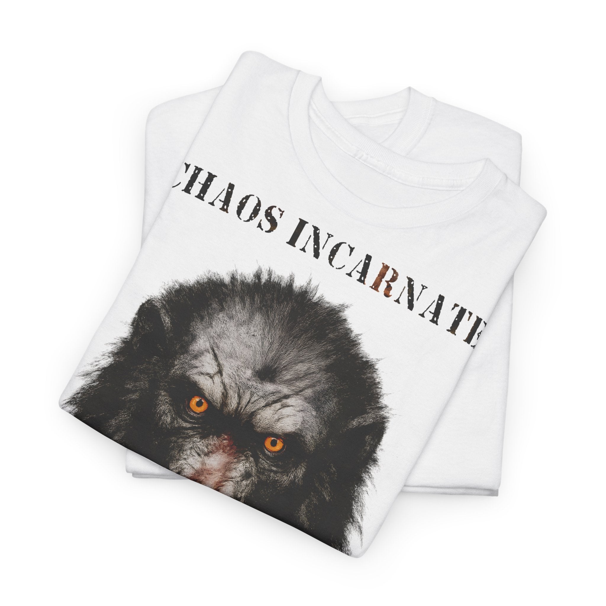 Pavian - Chaos Incarnate: Frontprint, Unisex T-Shirt - Animal-Collection