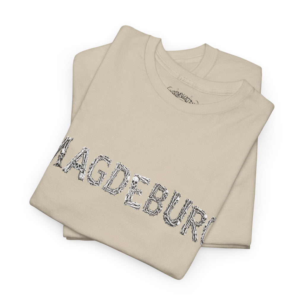 Magdeburg: Front-/Backprint, Unisex T-Shirt **Grimwater-Edition**