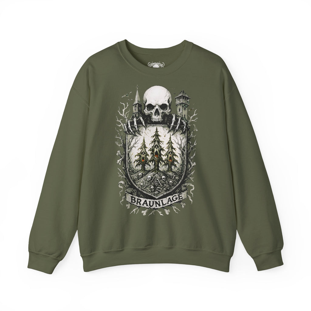 Braunlage: Harz-Collection, Frontprint, Unisex Sweatshirt **Grimwater-Edition**