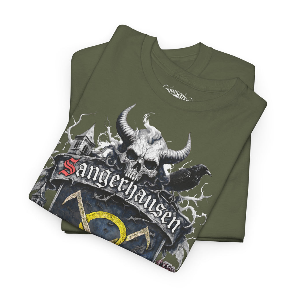 Sangerhausen: Frontprint, Unisex T-Shirt **Grimwater-Edition**