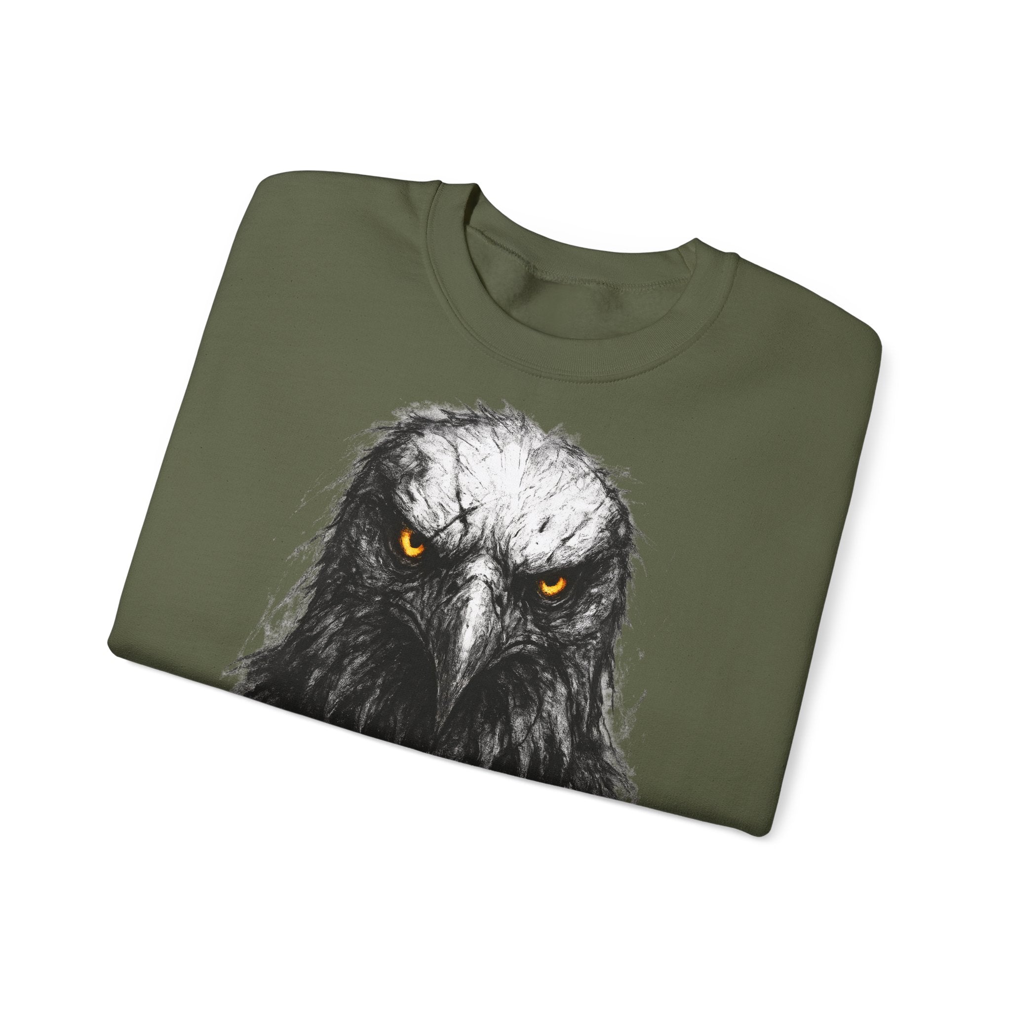 Adler: Animals-Collection, Frontprint, Unisex Sweatshirt, Majestic Eagle