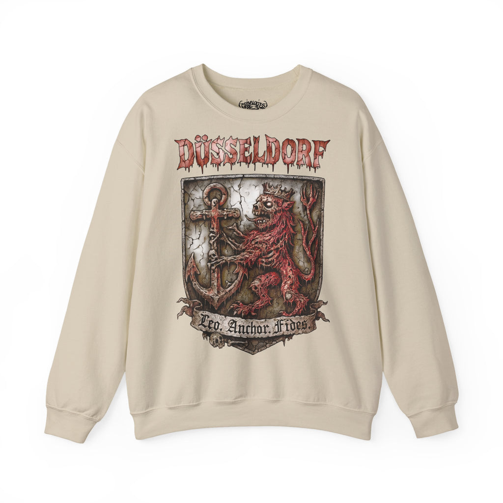 Düsseldorf: Frontprint Unisex Sweatshirt **Grimwater-Edition**