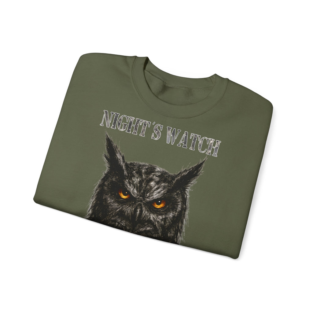 Uhu - Night's Watch: Animals-Collection, Frontprint, Unisex Sweatshirt