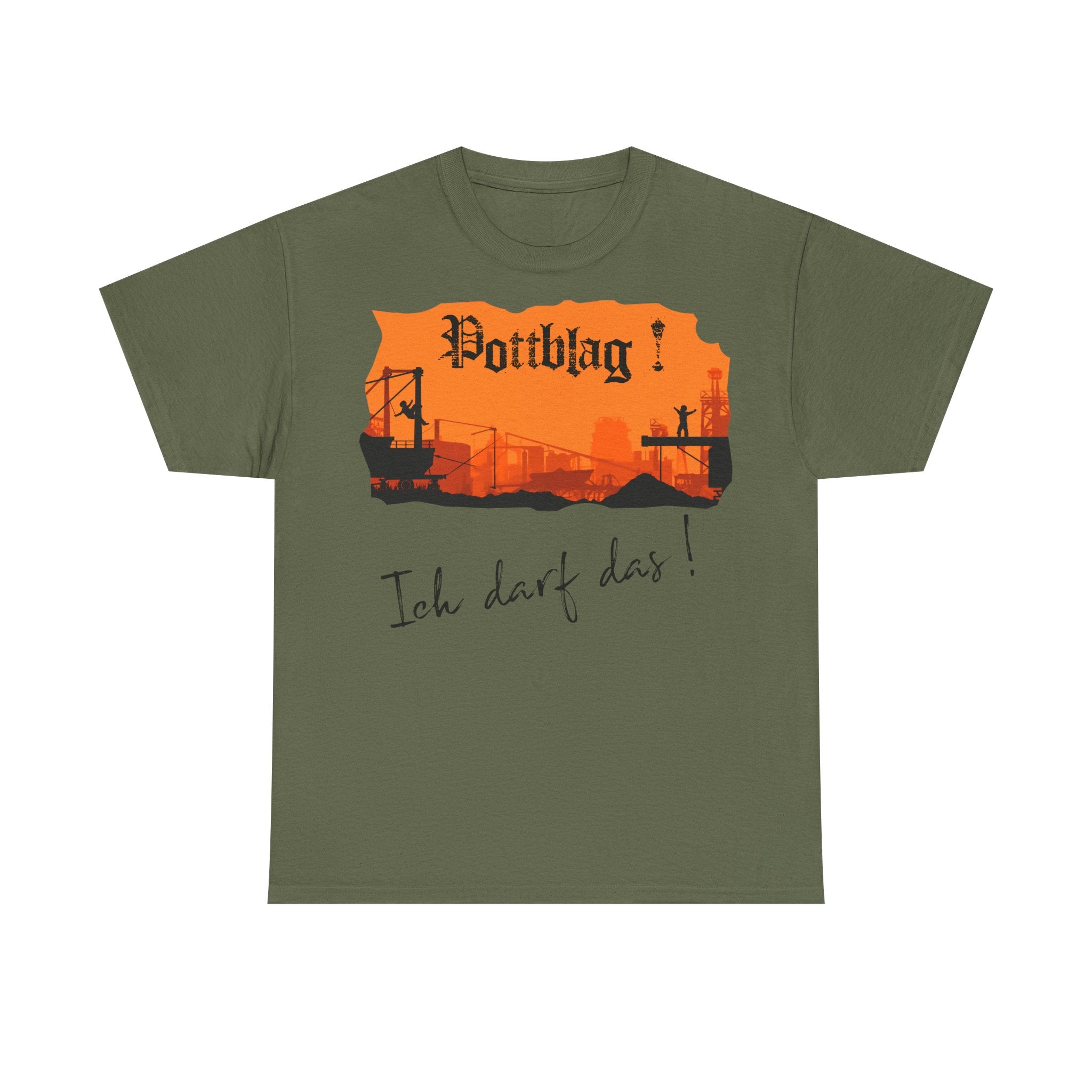 Der Ruhrpott - unsere Kinderstube: Frontprint, Unisex T-Shirt