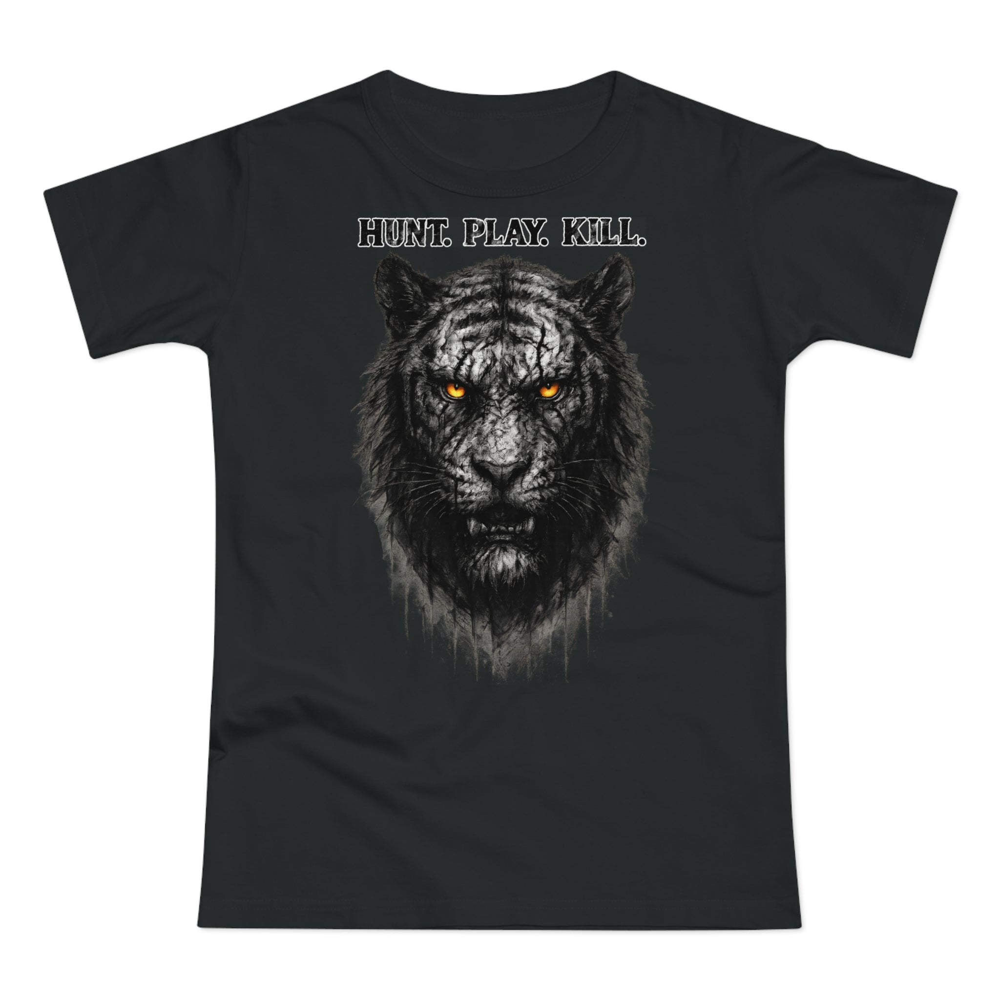 Tiger: Frontprint, Womens' T-Shirt - Animal-Collection