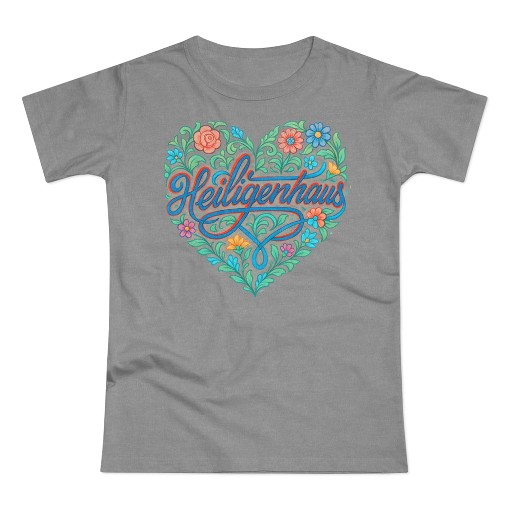 Heiligenhaus Floral, Frontprint, Women's T-Shirt