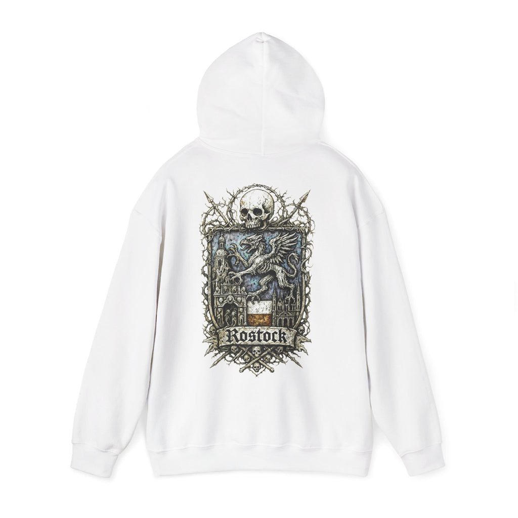 Rostock: Front-/Backprint, Unisex Hoodie **Grimwater-Edition**