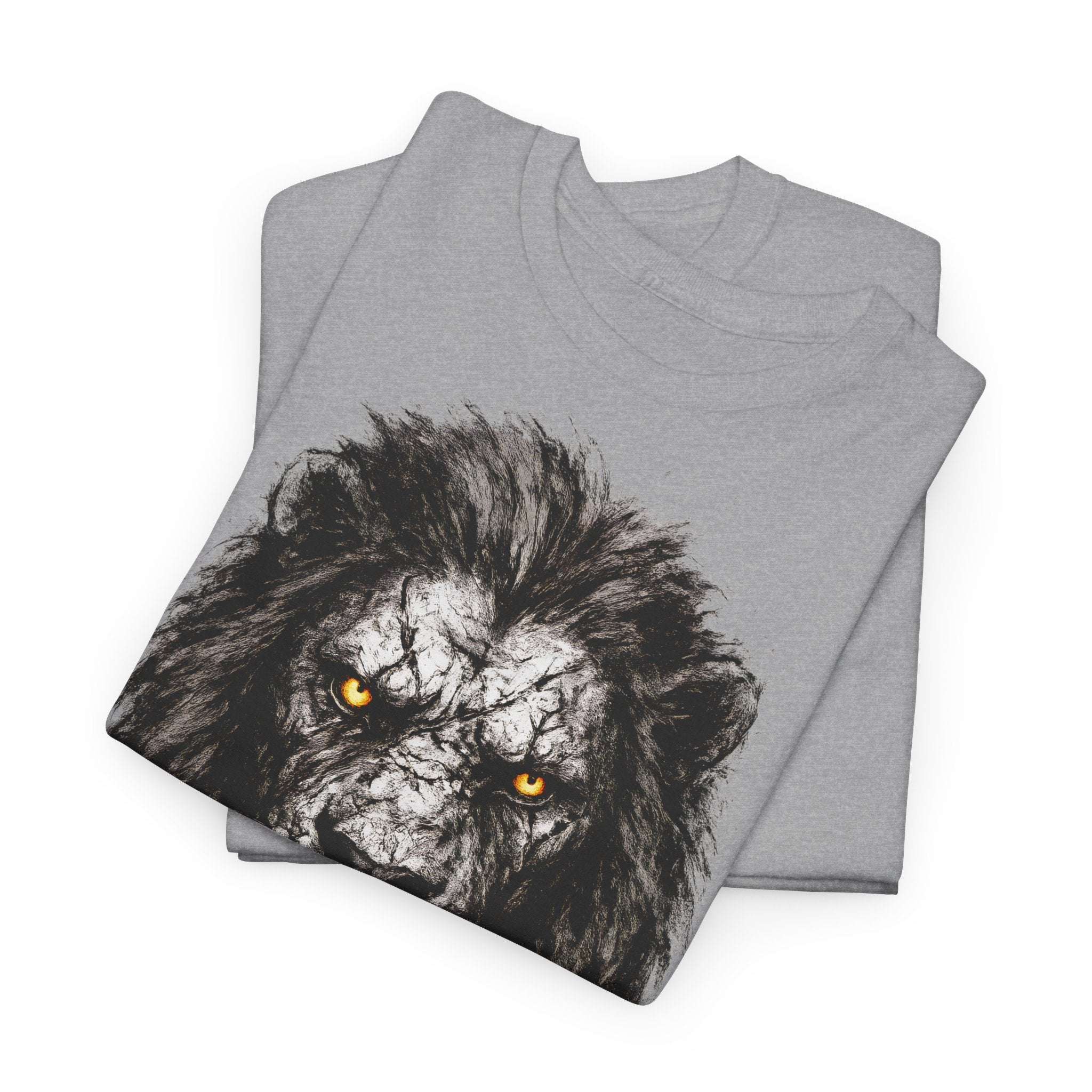 Löwe: Frontprint, Unisex T-Shirt - Animal-Collection