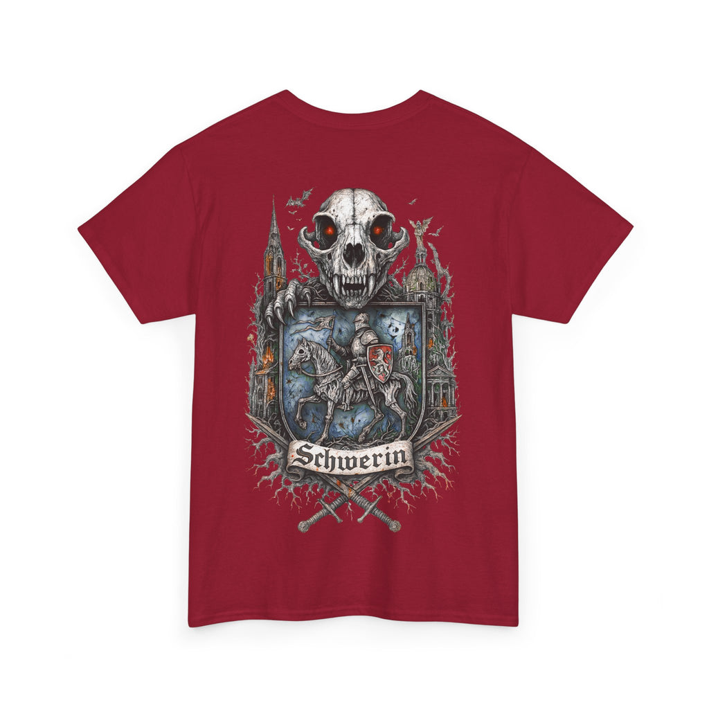 Schwerin: Front-/Backprint, Unisex T-Shirt **Grimwater-Edition**