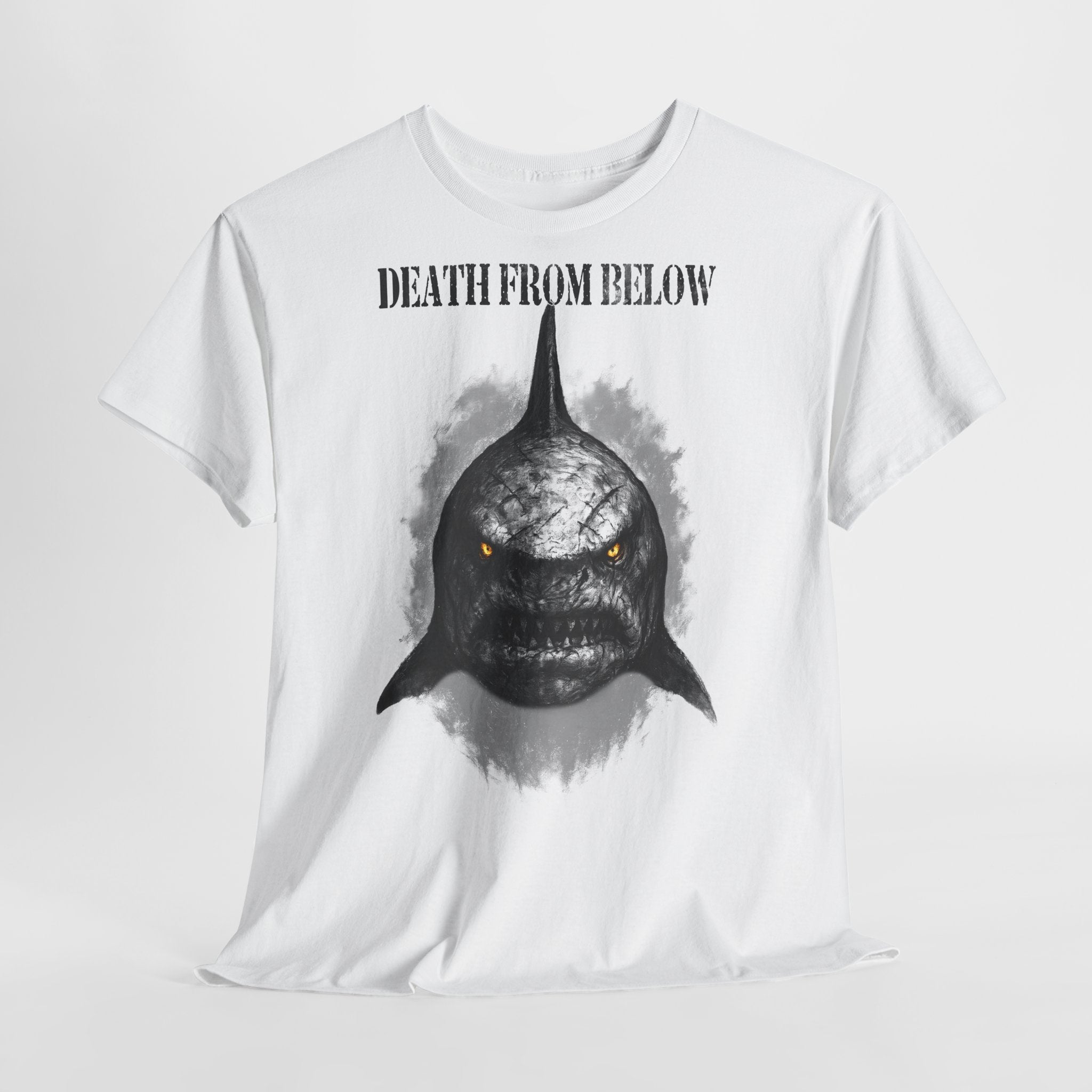 Hai - Death From Below: Frontprint, Unisex T-Shirt - Animal-Collection