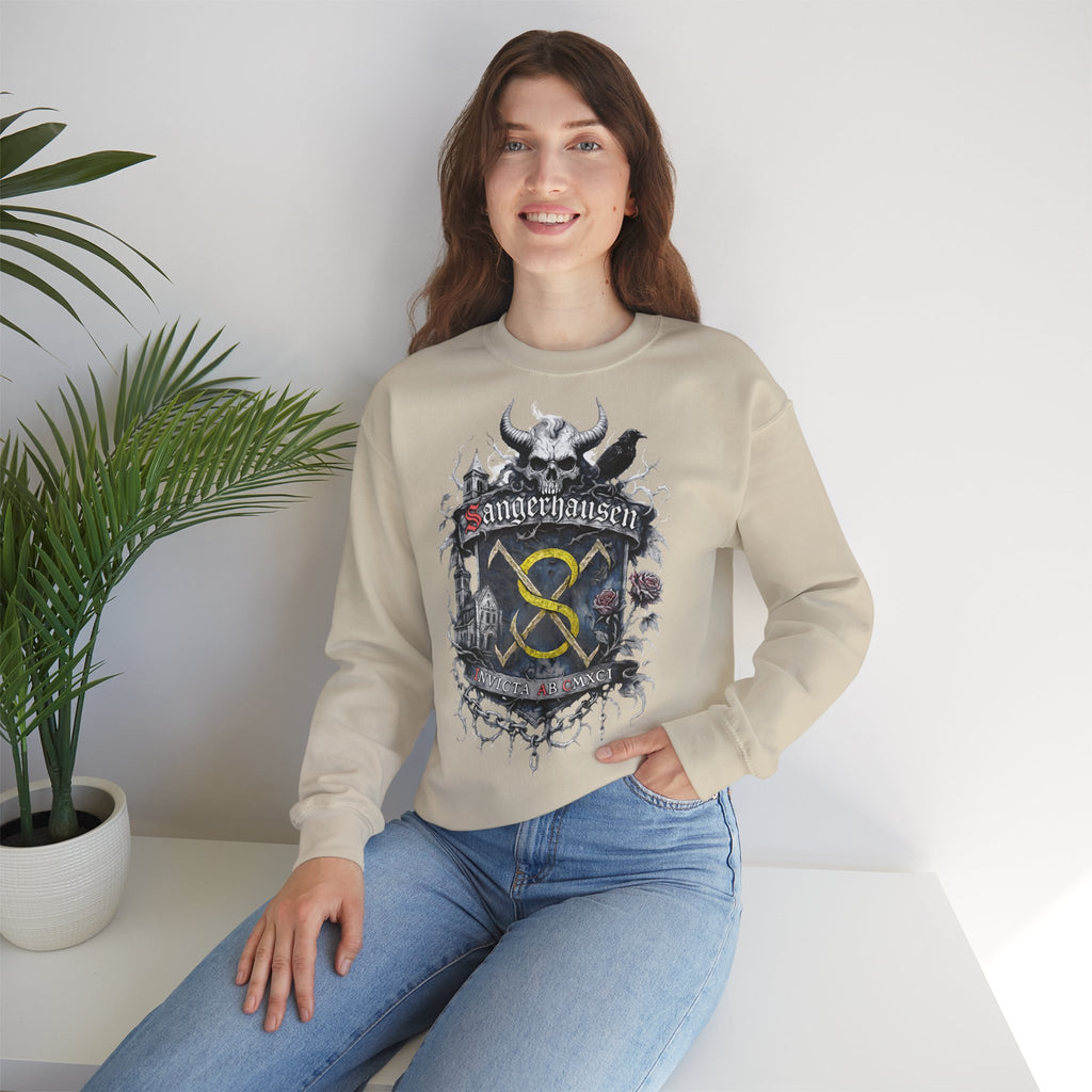 Sangerhausen: Harz-Collection, Frontprint, Unisex Sweatshirt **Grimwater-Edition**