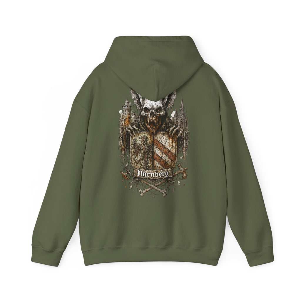 Nürnberg - Front-/Backprint Unisex Hoodie: **Grimwater-Edition**