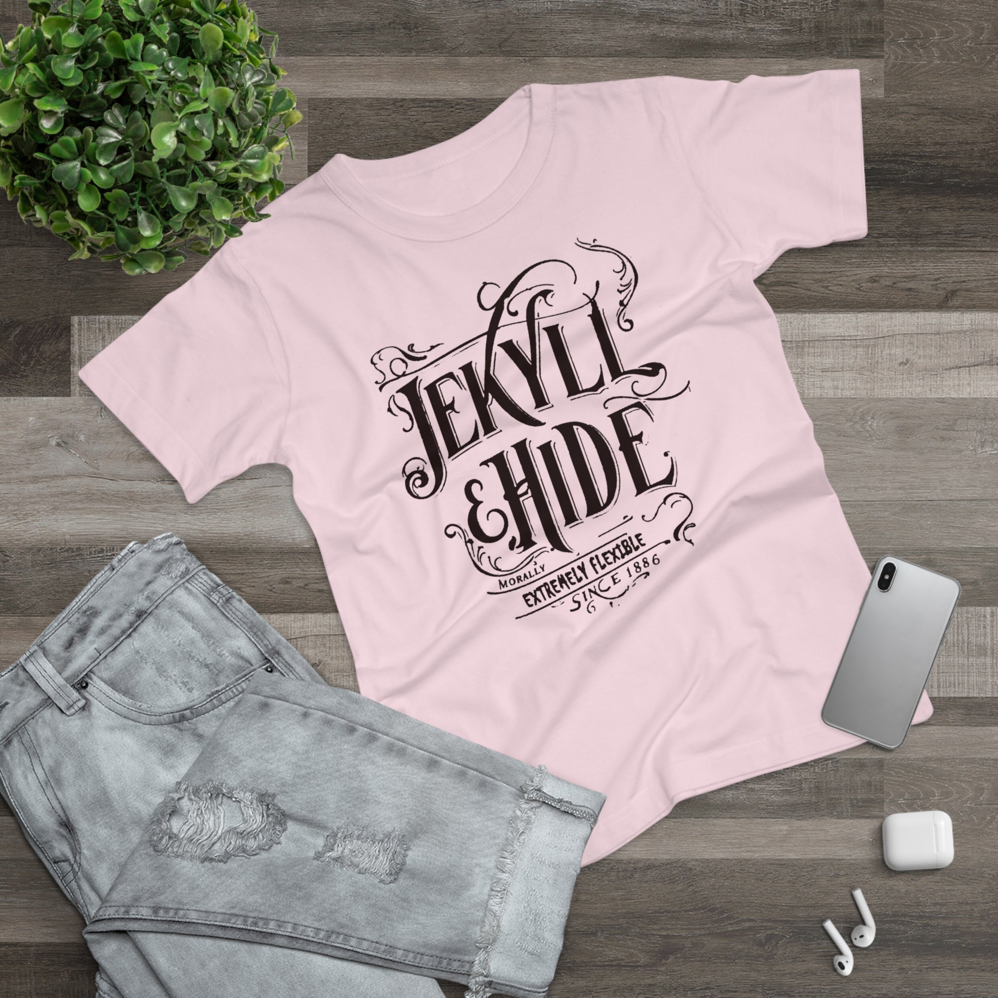 Jekyll & Hide: Frontprint, Women's T-Shirt
