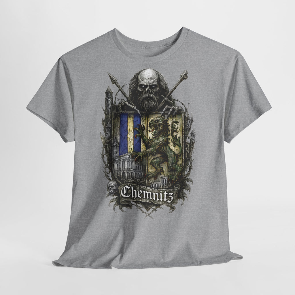 Chemnitz: Frontprint, Unisex T-Shirt **Grimwater-Edition**