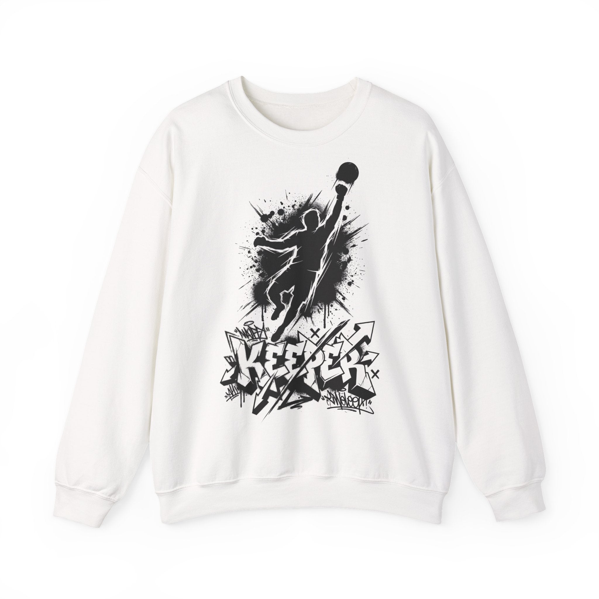 Soccer Keeper 05: Frontprint, Unisex Sweatshirt