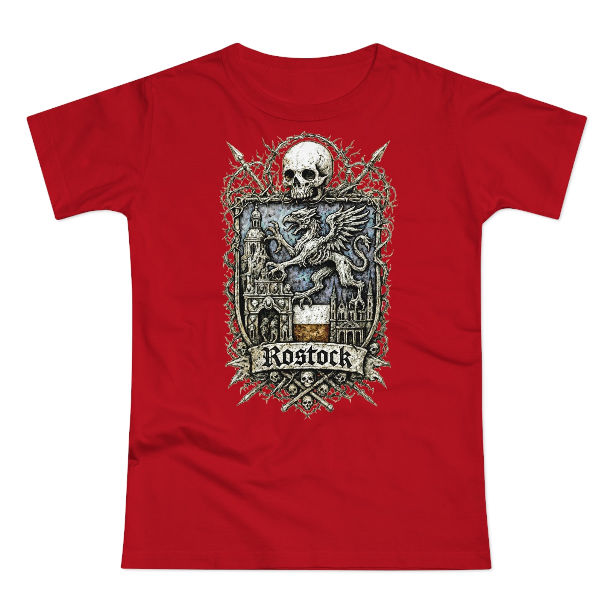 Rostock: Frontprint, Womens' T-Shirt **Grimwater-Edition**