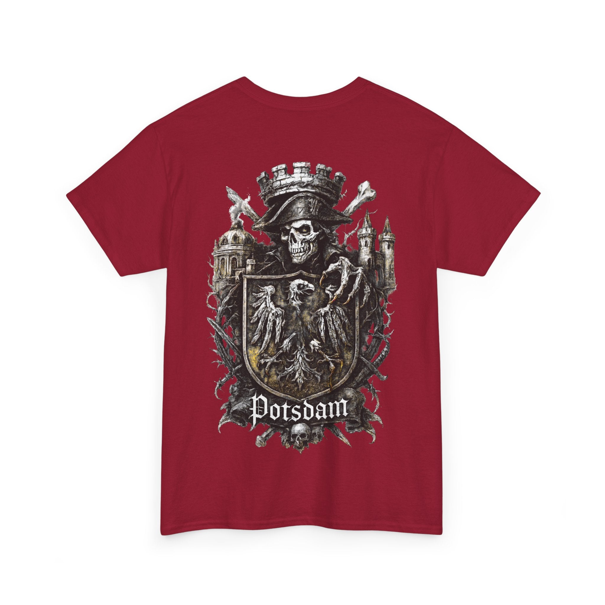 Potsdam: Front-/Backprint, Unisex T-Shirt **Grimwater-Edition**