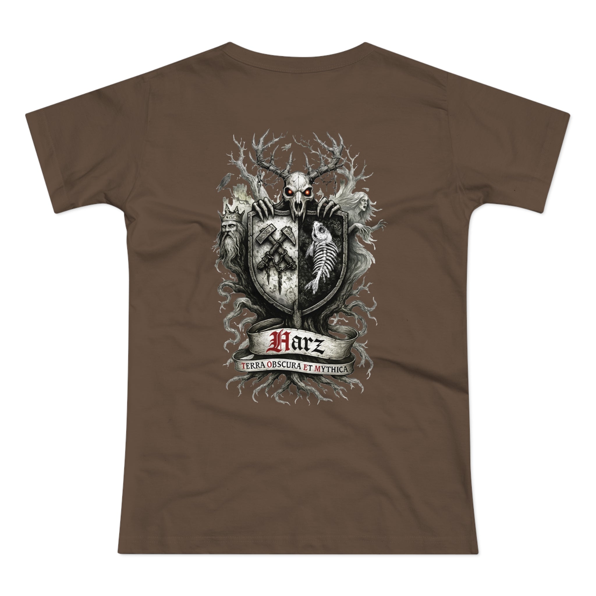 Harz: Front-/Backprint, Womens' T-Shirt **Grimwater-Edition** Gesamtharz