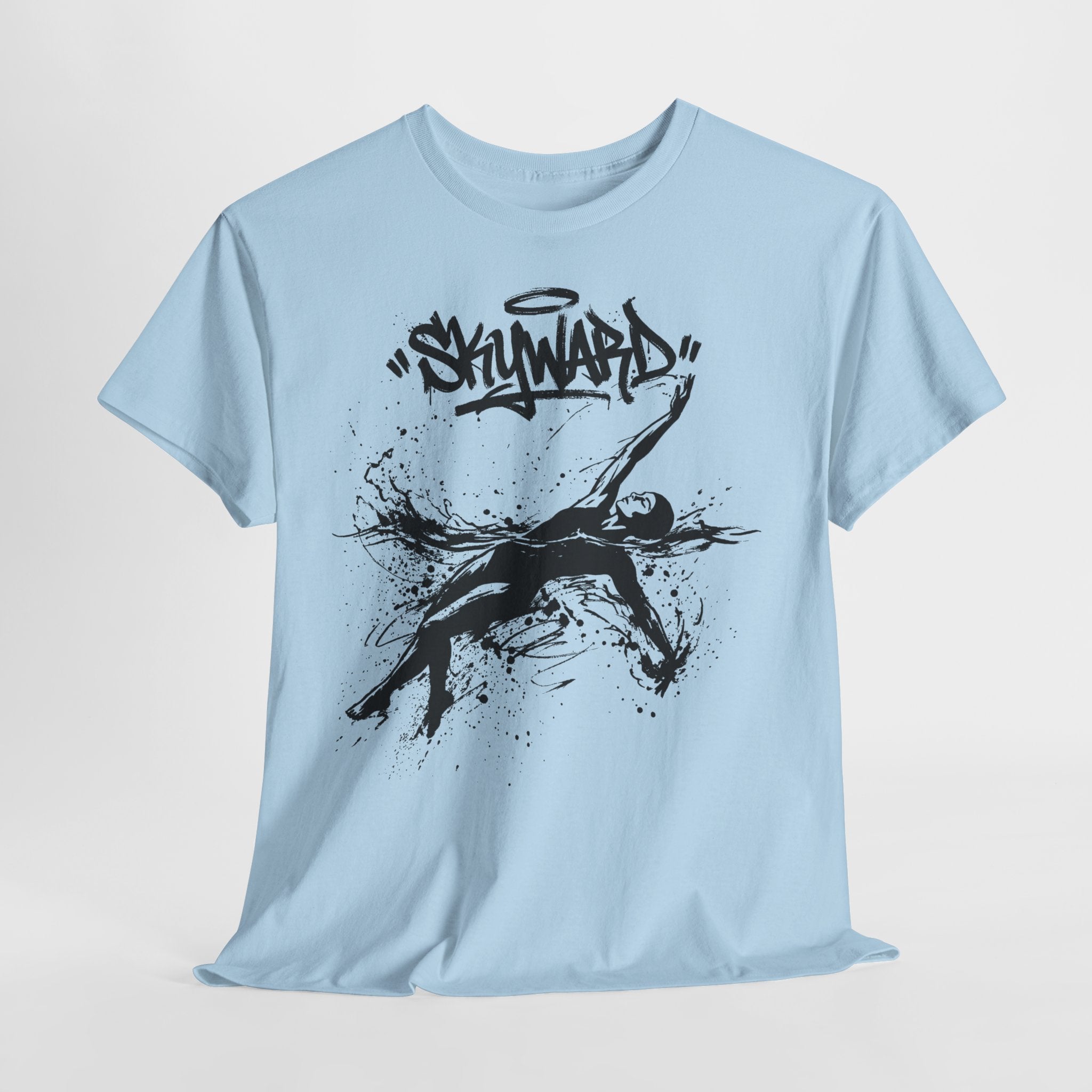 Schwimmen - SKYWARD (Rücken): Frontprint, Unisex T-Shirt