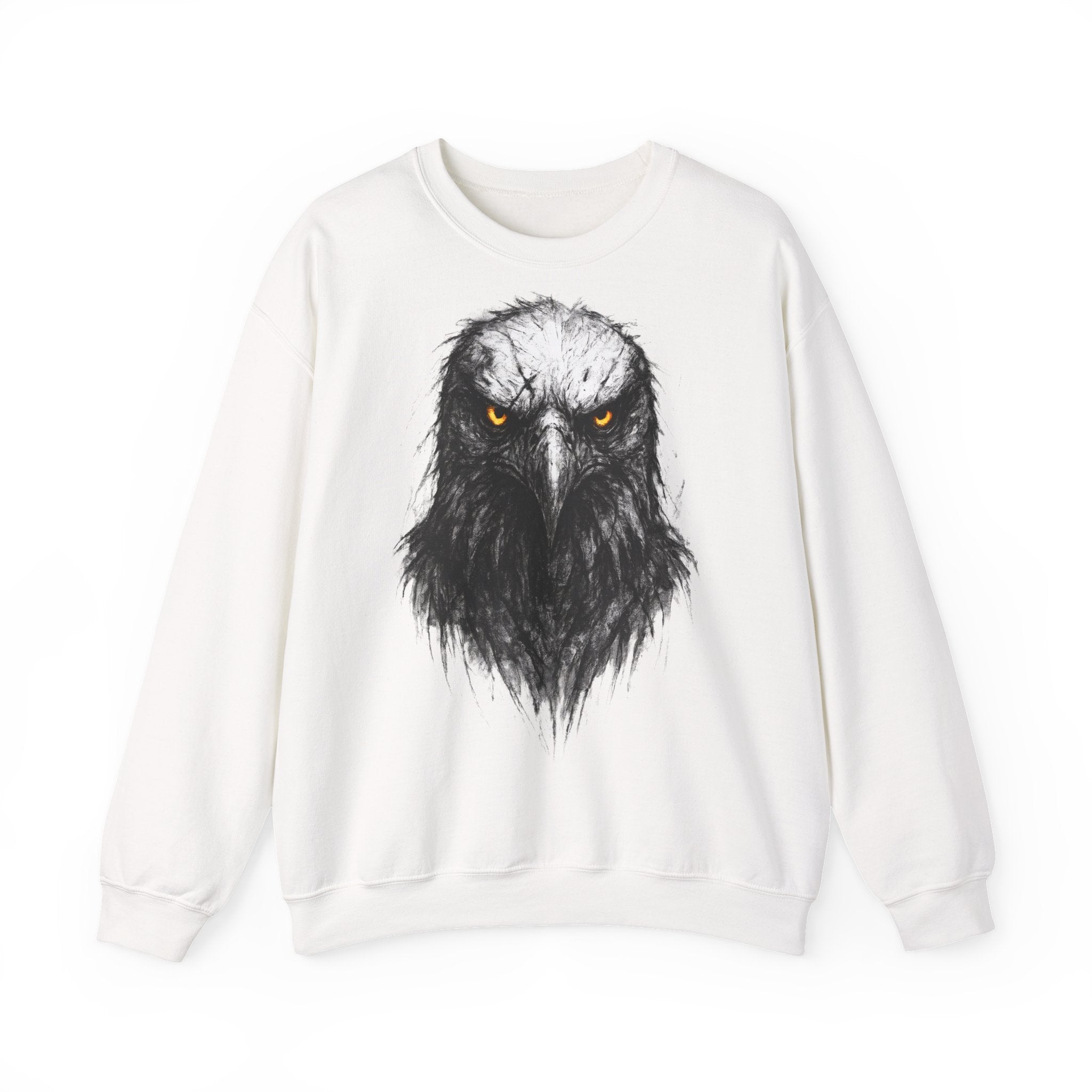 Adler: Animals-Collection, Frontprint, Unisex Sweatshirt, Majestic Eagle