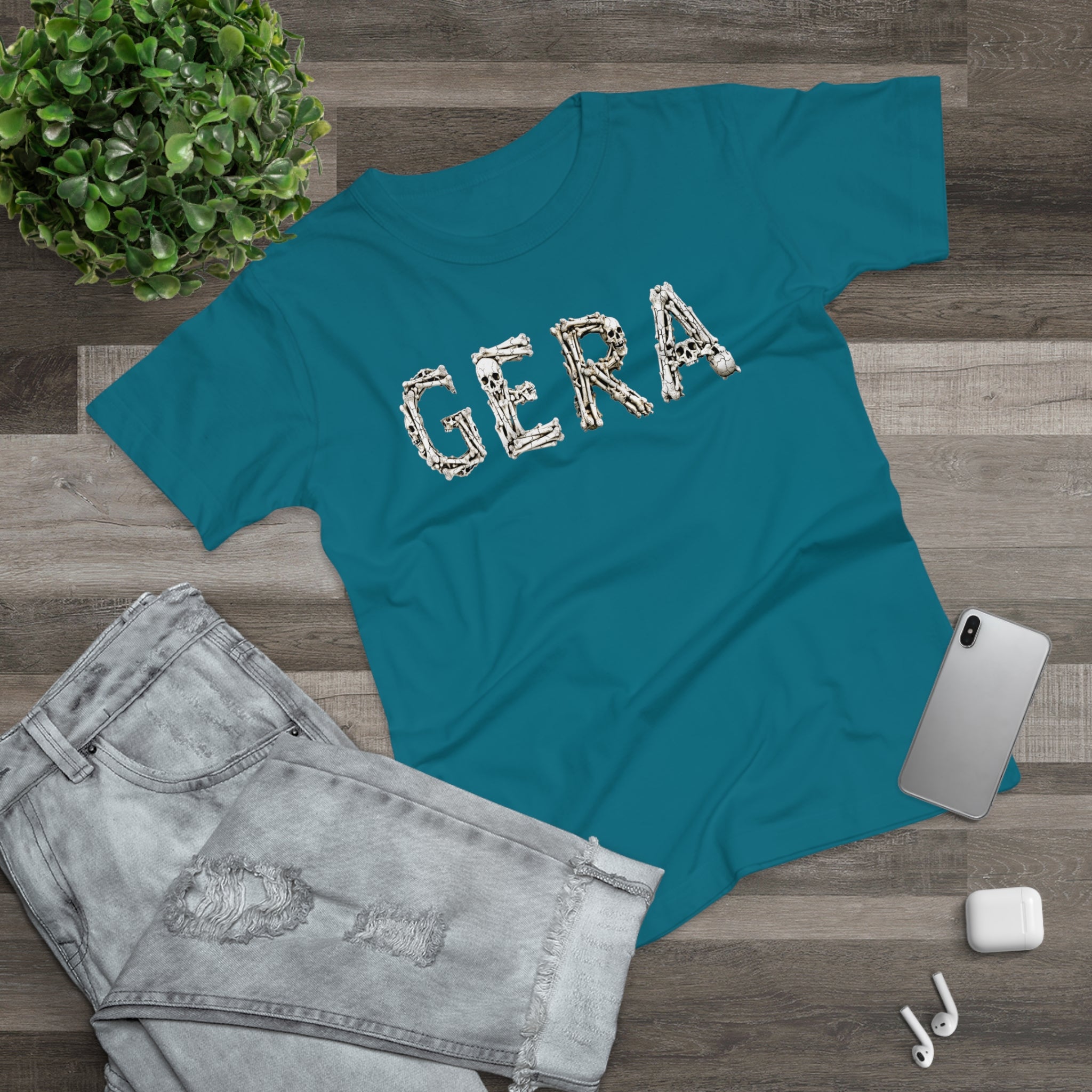 Gera: Front-/Backprint, Womens' T-Shirt **Grimwater-Edition**