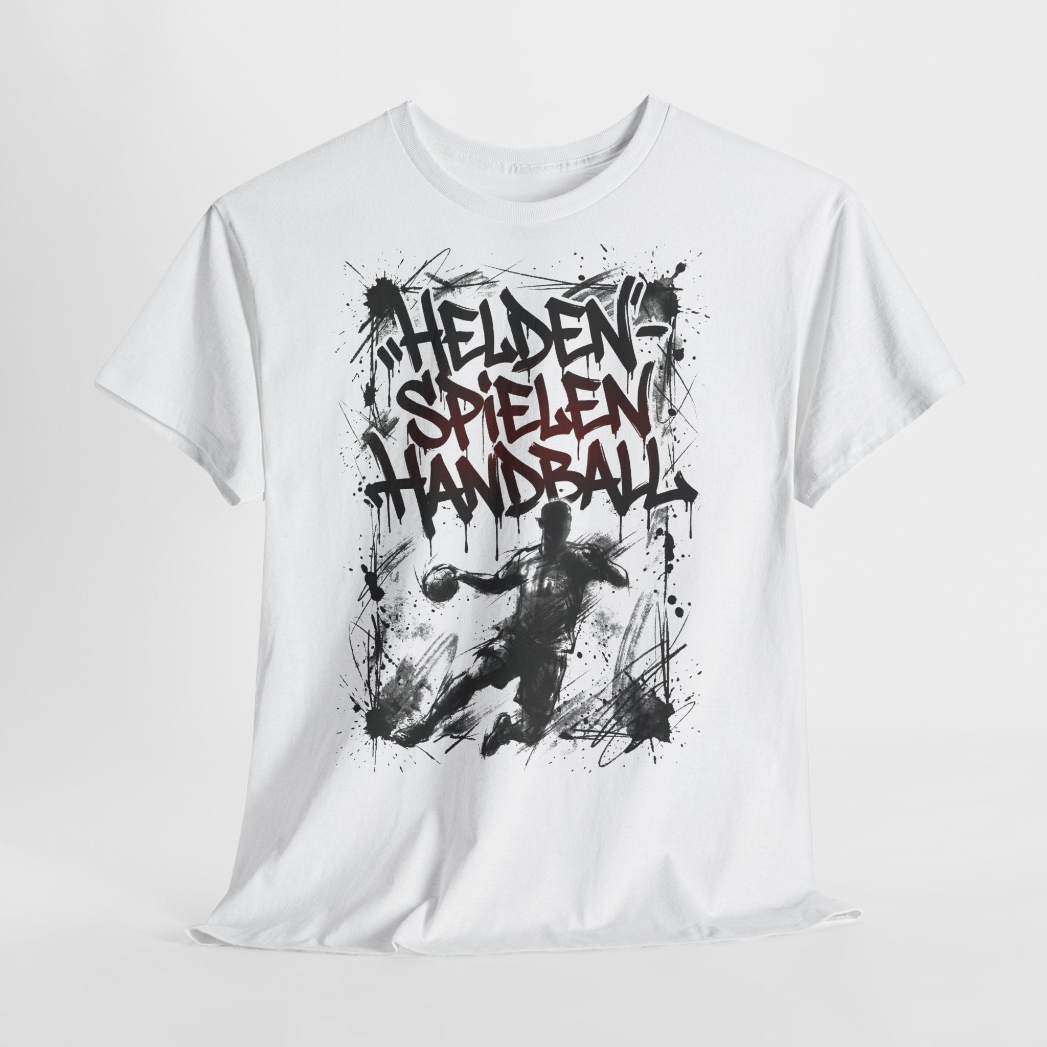Handball - HELDEN III: Frontprint, Unisex T-Shirt