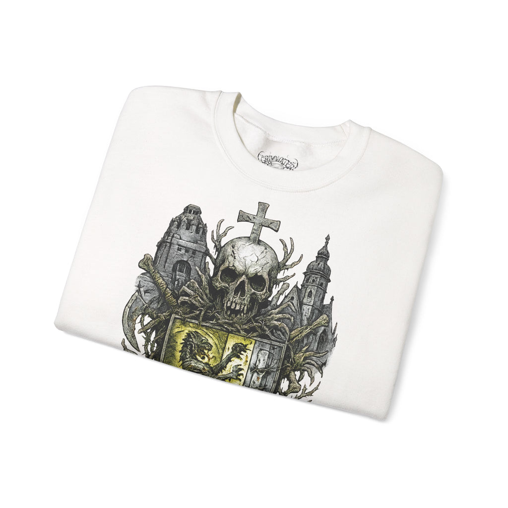 Leipzig: Frontprint, Unisex Sweatshirt **Grimwater-Edition**