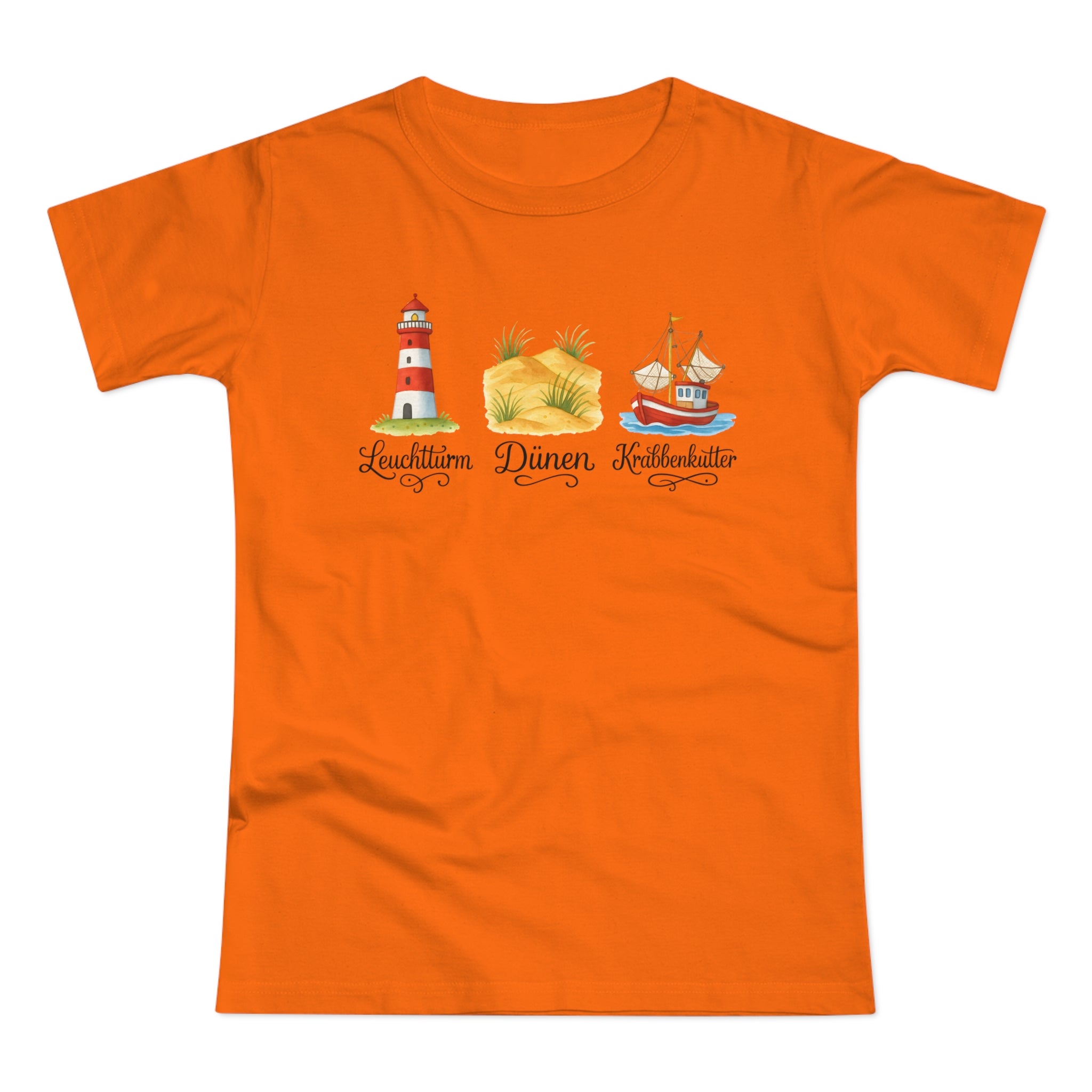 Nordsee, Ostsee - Reicht mir schon! Frontprint, Womens' T-Shirt