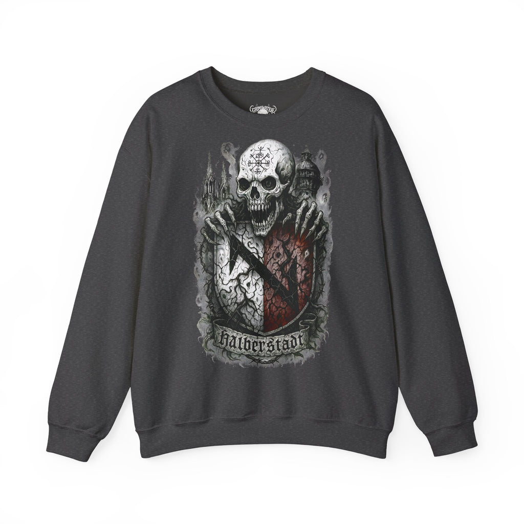 Halberstadt: Harz-Collection, Frontprint, Unisex Sweatshirt **Grimwater-Edition**