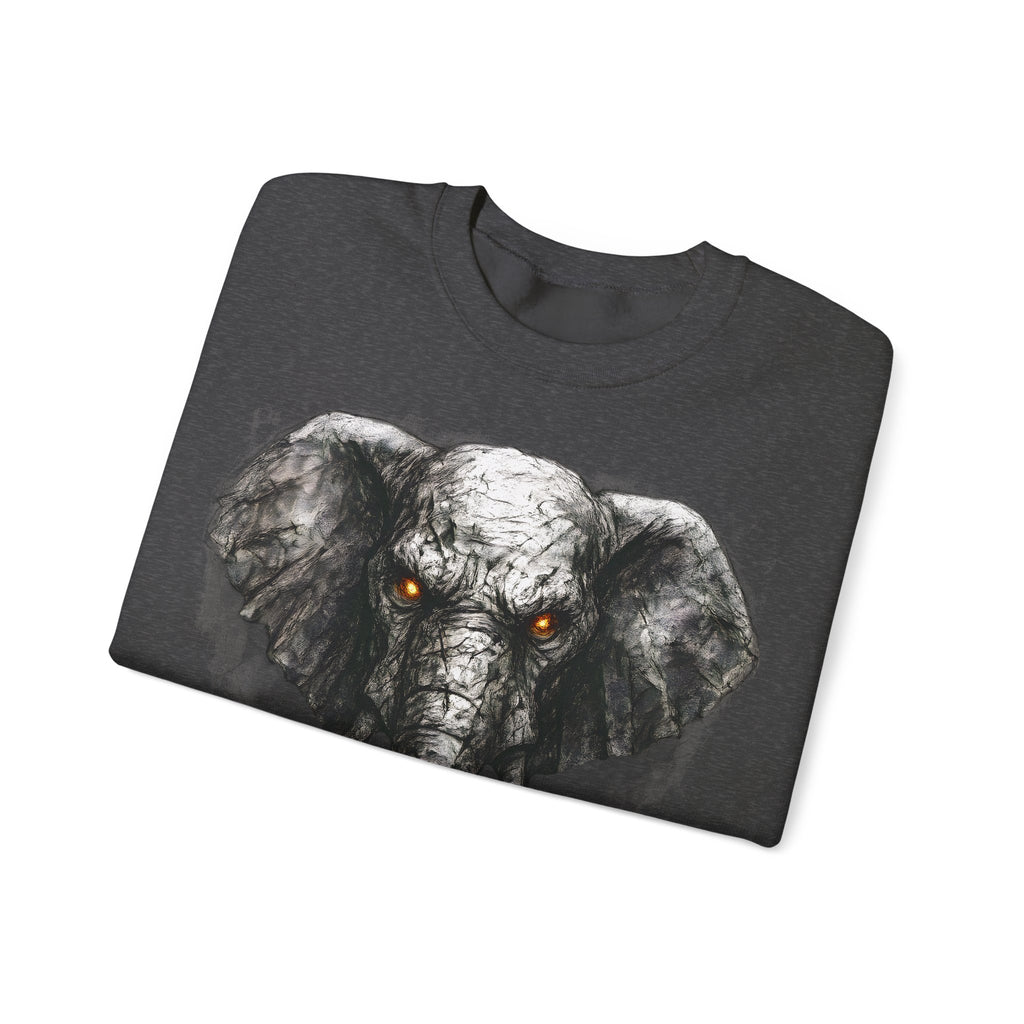 Elefant: Animals-Collection, Frontprint, Unisex Sweatshirt, Majestic Elephant