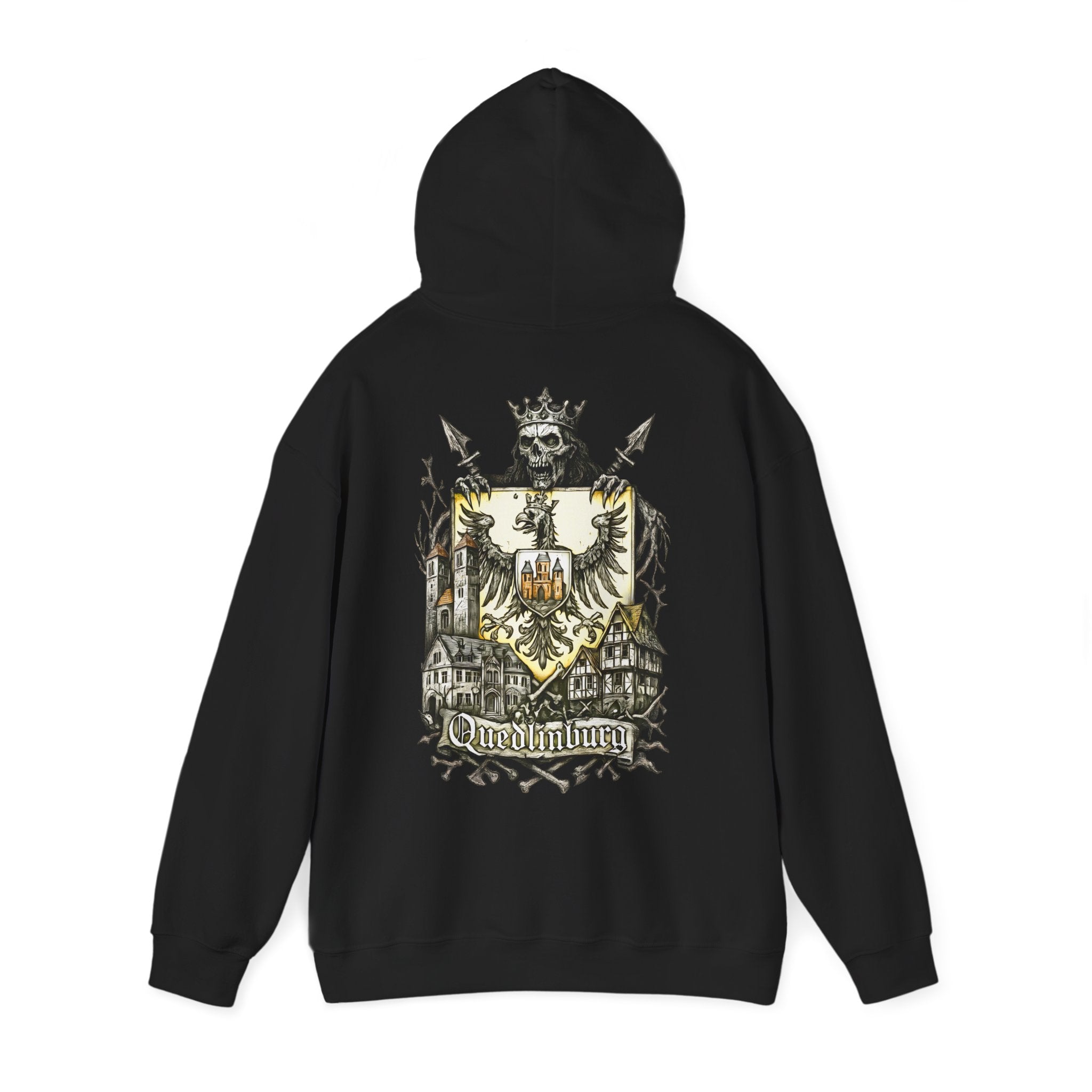 Quedlinburg: Front-/Backprint Unisex Hoodie **Grimwater-Edition**