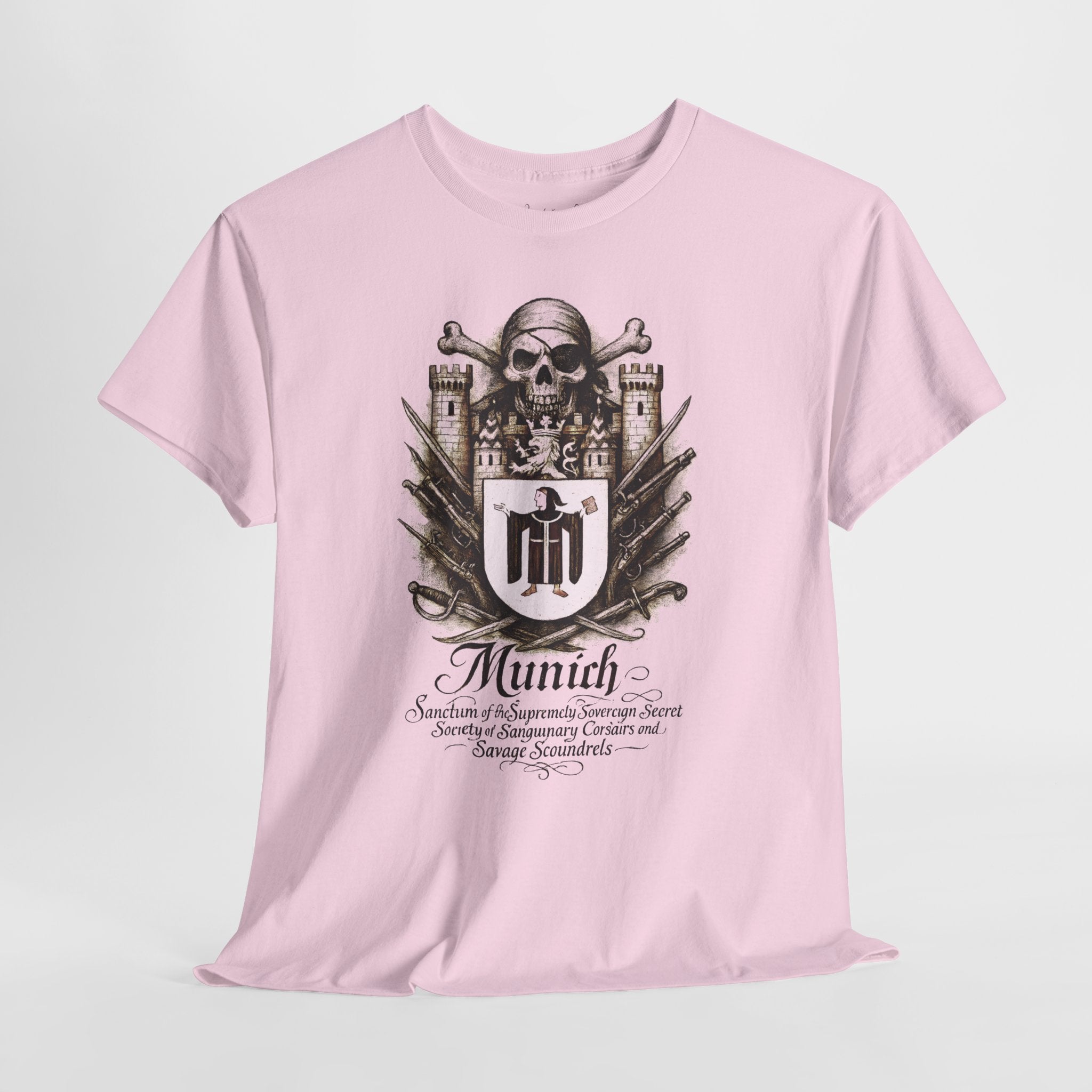 München: Frontprint, Unisex T-Shirt **Grimwater-Edition** (Munich)