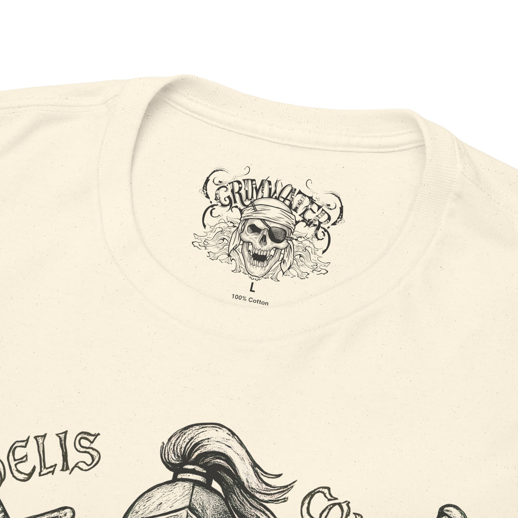 Stier: Frontprint, Unisex T-Shirt **Grimwater-Edition** Sternzeichen Astrologie (Taurus)