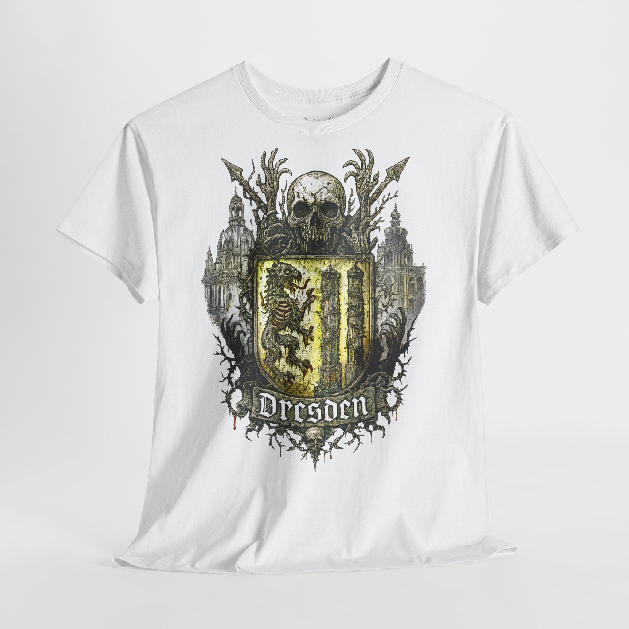 Dresden: Frontprint, Unisex T-Shirt **Grimwater-Edition**