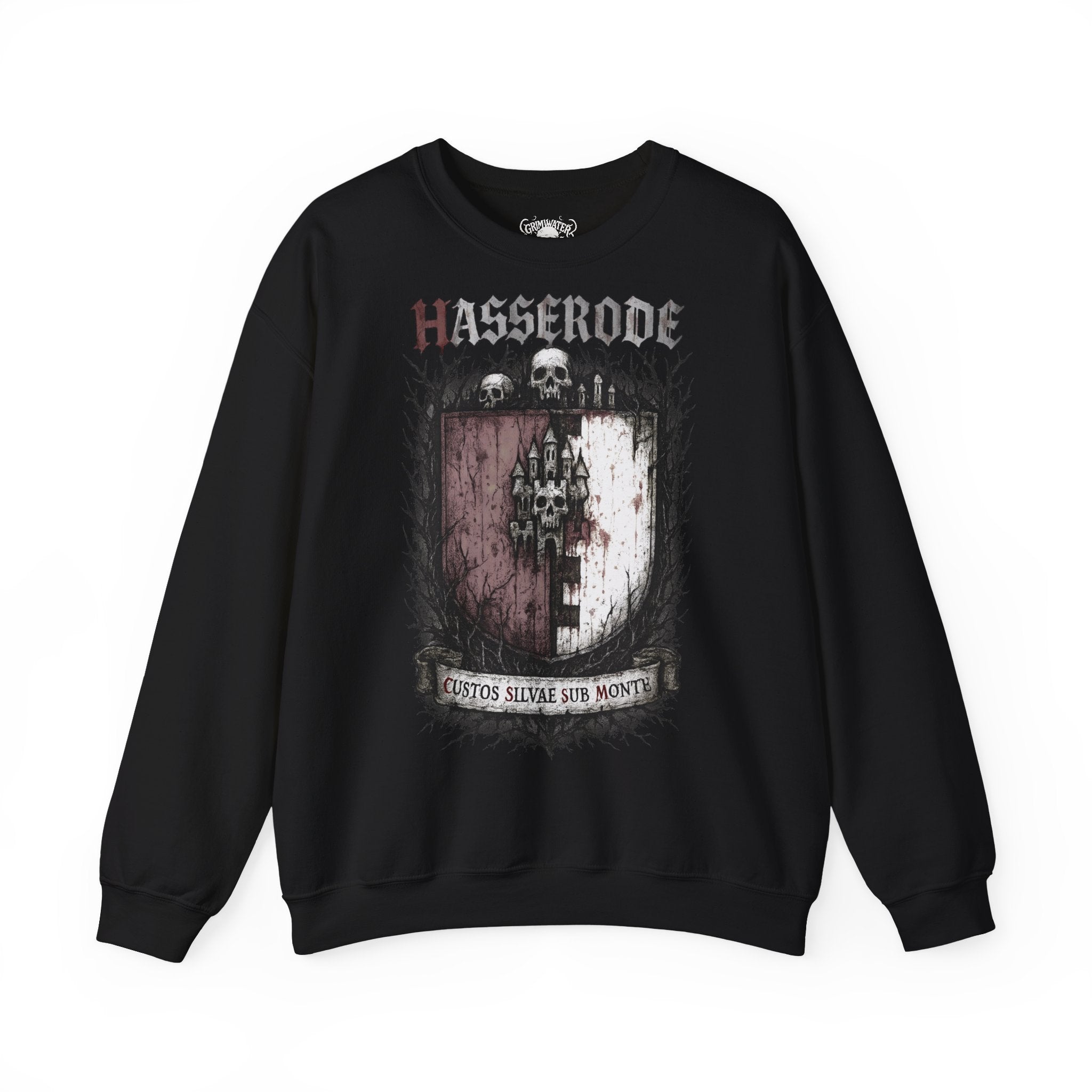 Hasserode: Harz-Collection, Frontprint, Unisex Sweatshirt **Grimwater-Edition**