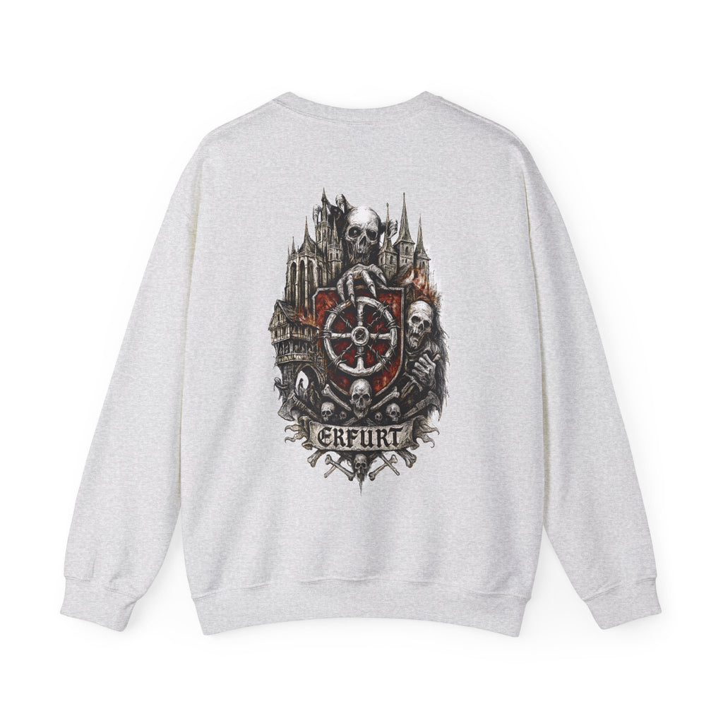 Erfurt: Front-/Backprint, Unisex Sweatshirt **Grimwater-Edition**