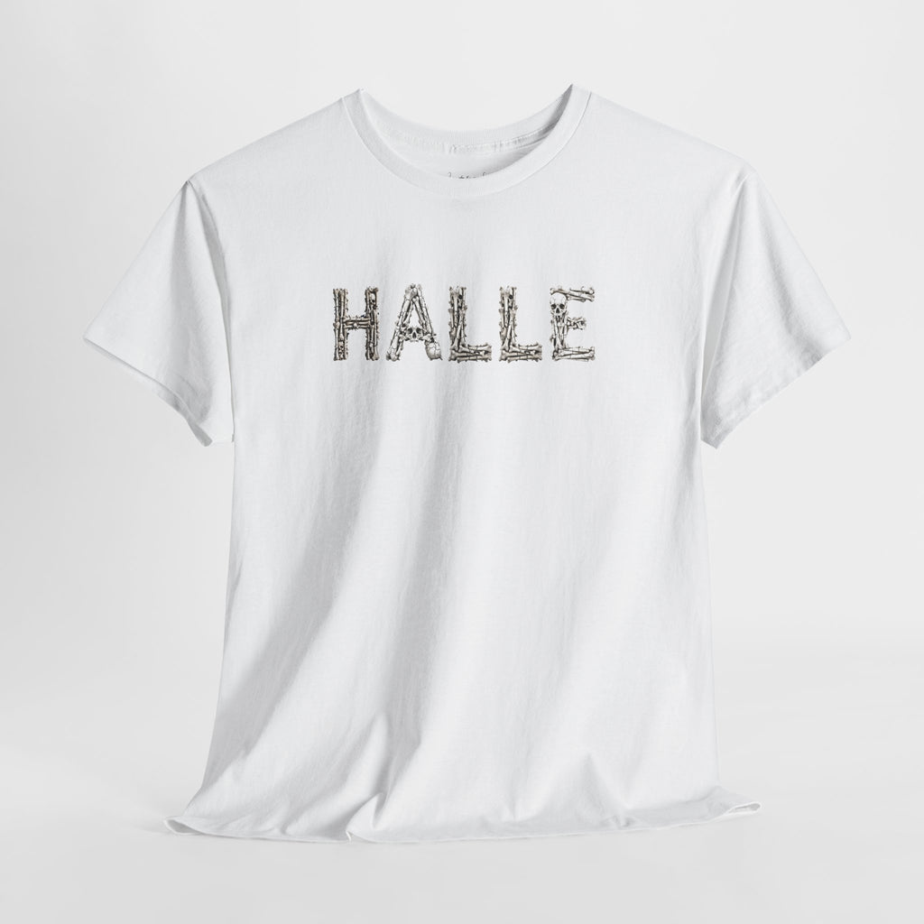 Halle: Front-/Backprint, Unisex T-Shirt **Grimwater-Edition**