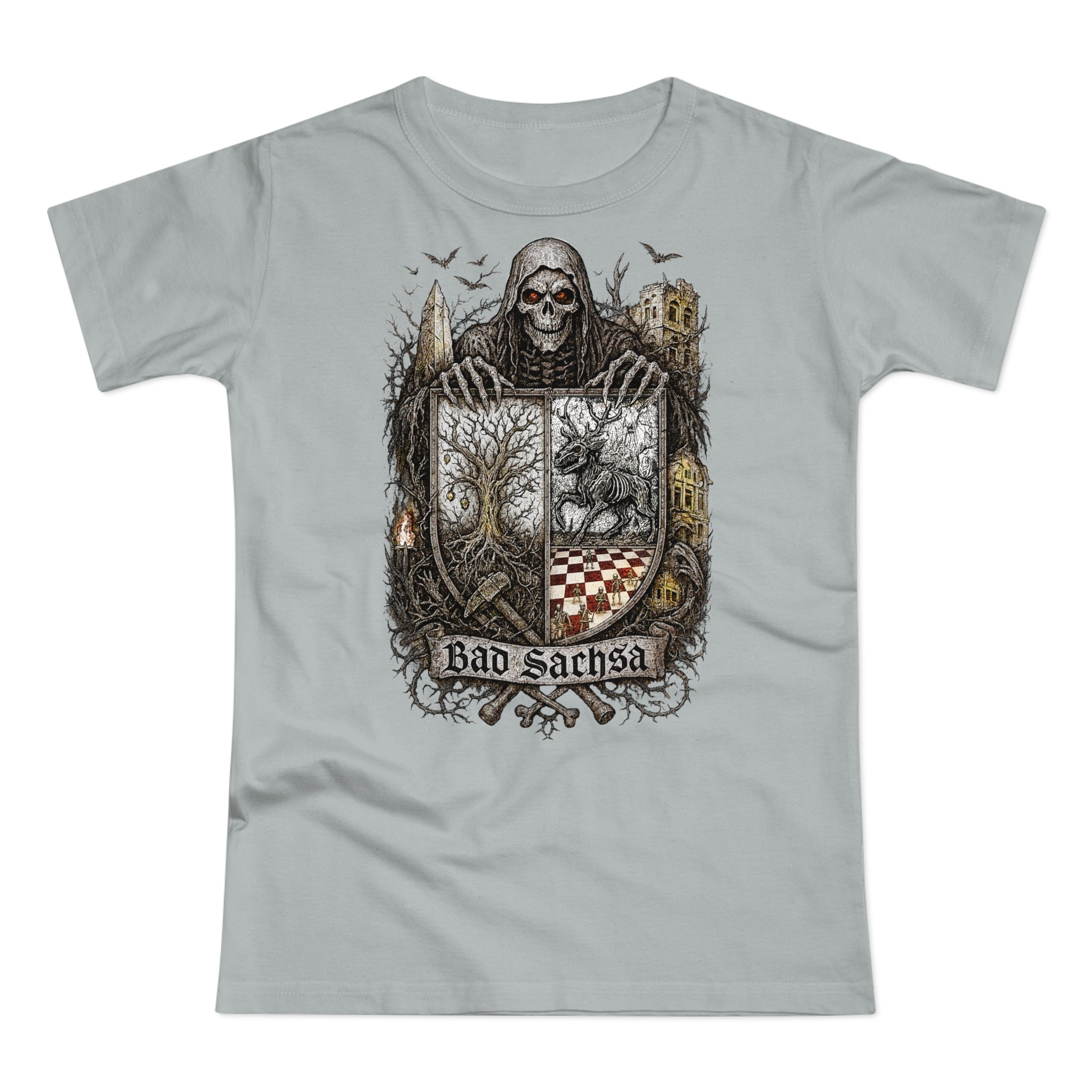 Bad Sachsa: Frontprint, Womens' T-Shirt **Grimwater-Edition**