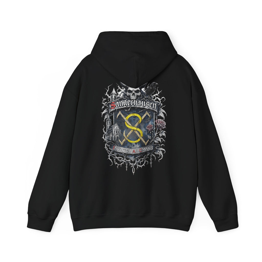 Sangershausen: Front-/Backprint Unisex Hoodie **Grimwater-Edition**