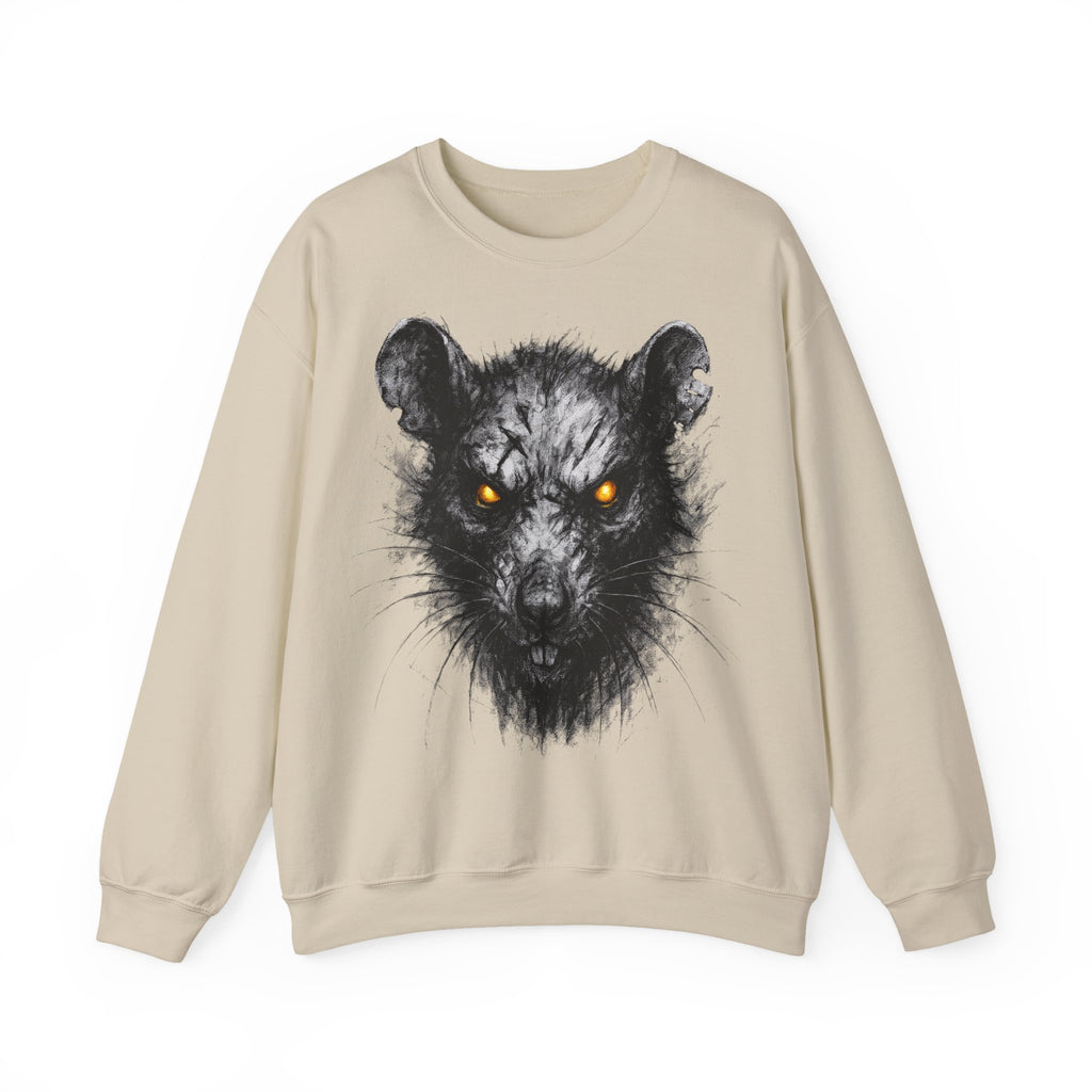 Ratte: Animals-Collection, Frontprint, Unisex Sweatshirt, Rat - Street King