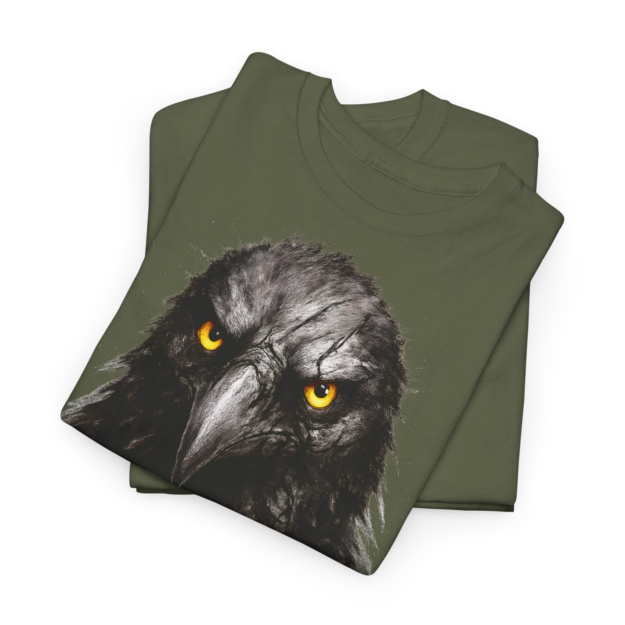 Rabe: Frontprint, Unisex T-Shirt - Animal-Collection